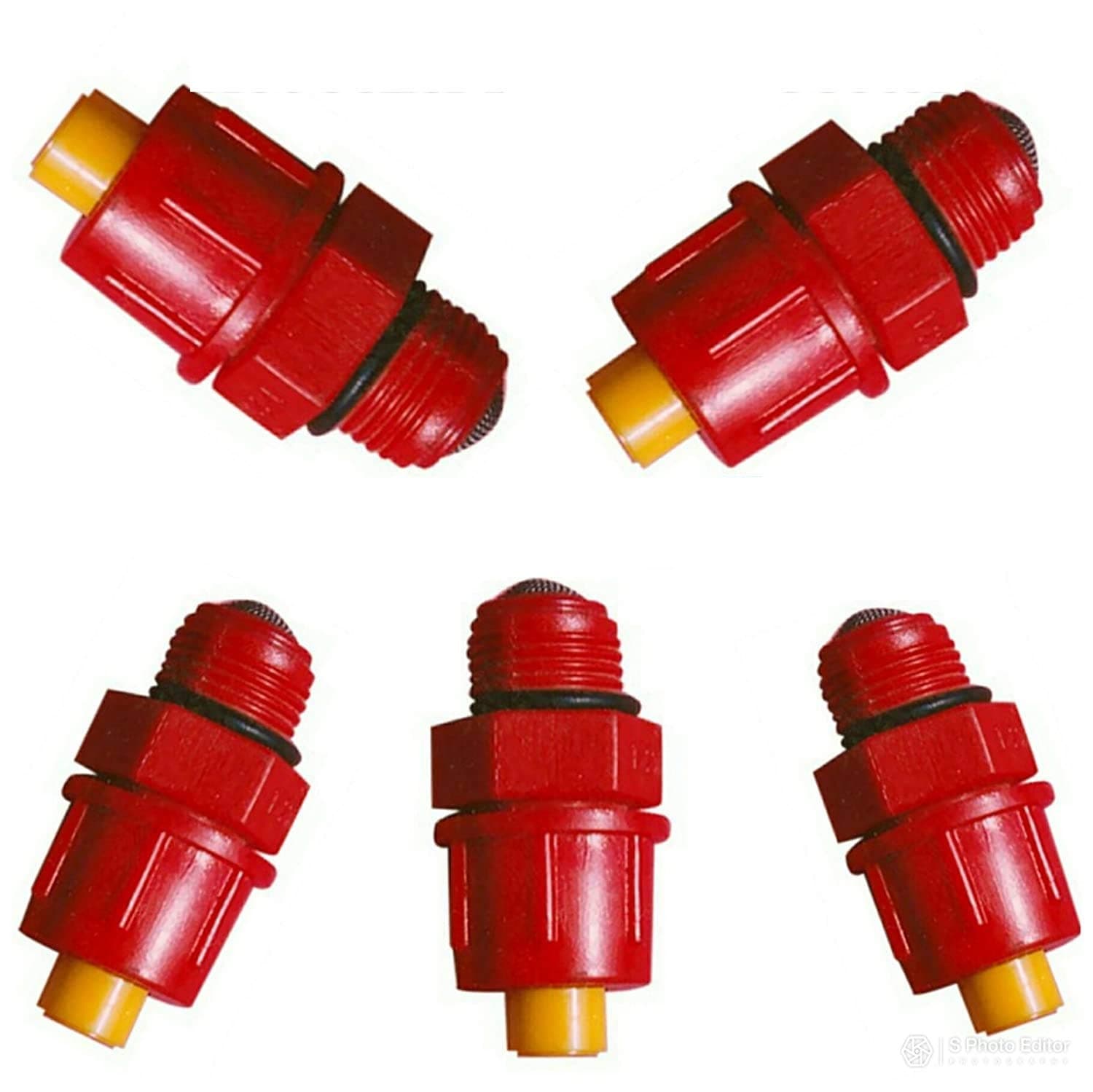 Ararat® Poultry Farm Garden Climate Temperature Controller Humidifier Fogger Multi Color (Pack of 5)