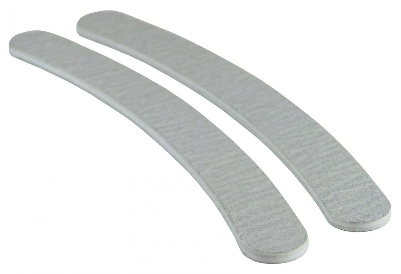 Standard Zebra 180/180 Banana Nail File 12 Pack