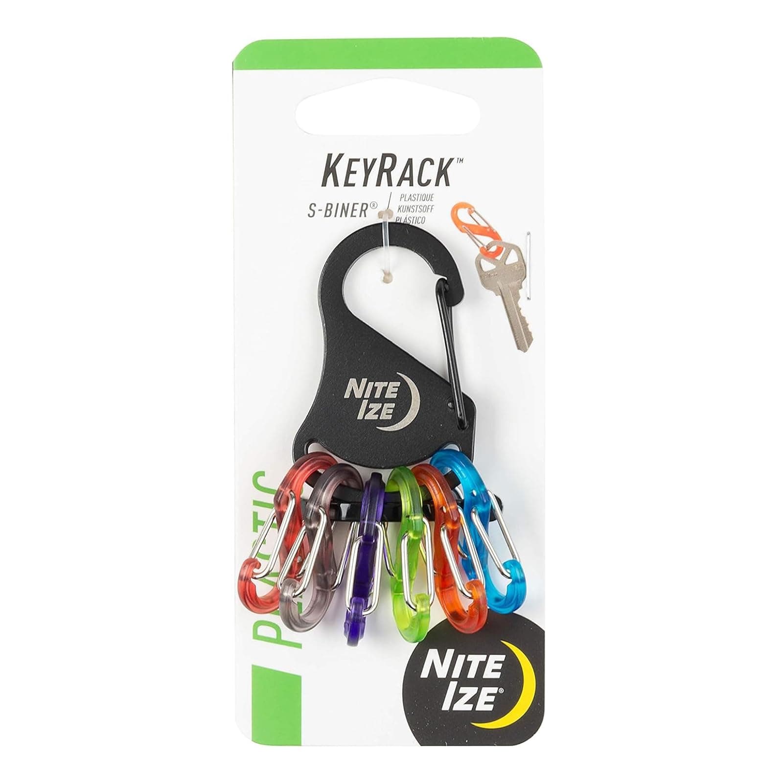 KRK-03-01 KeyRack Key Holder with S-Biners