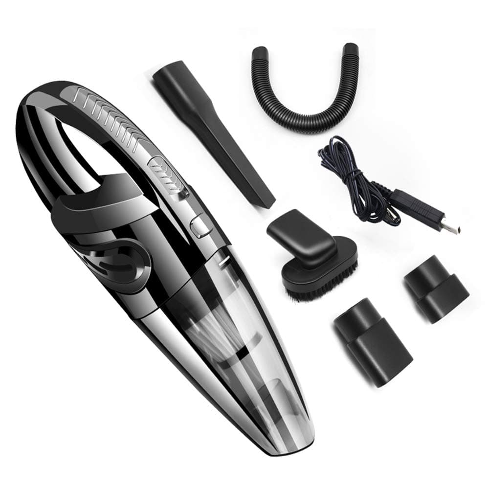 Handheld Vacuum Cordless,with Rechargeable Quick Charge Battery, Lightweight Mini Hand Vac Portable Hand Held Vacuum Cleaner Cordless for Home, Kitchen, Car Wet Dry Cleaning Pet Hair