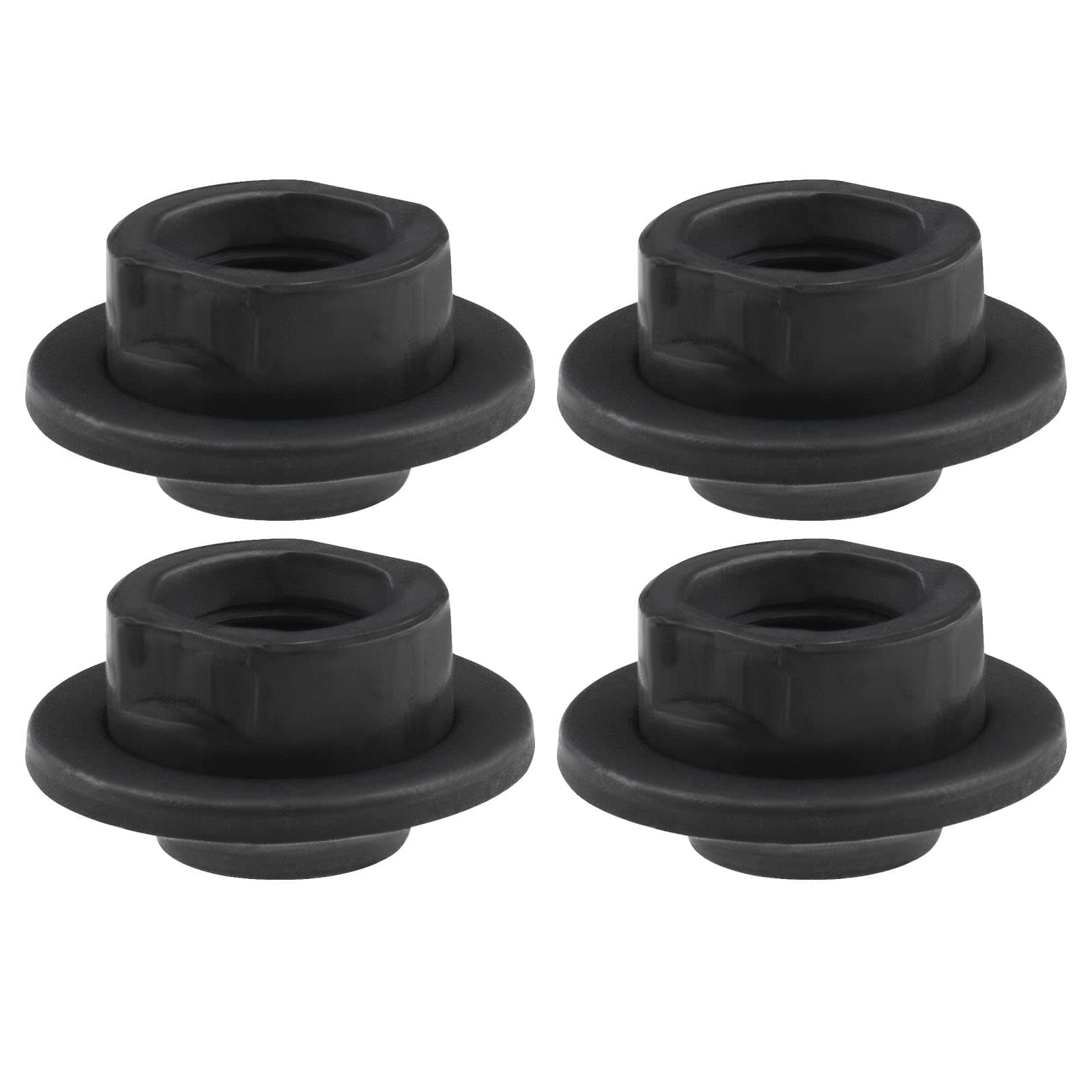 The Lord of the Tools 4Pcs Rear Axle Nuts Replacement Bicycle Axle Nut Track Nut Bicycle Wheel Nut for Mountain Bike Training Vehicle 3/8