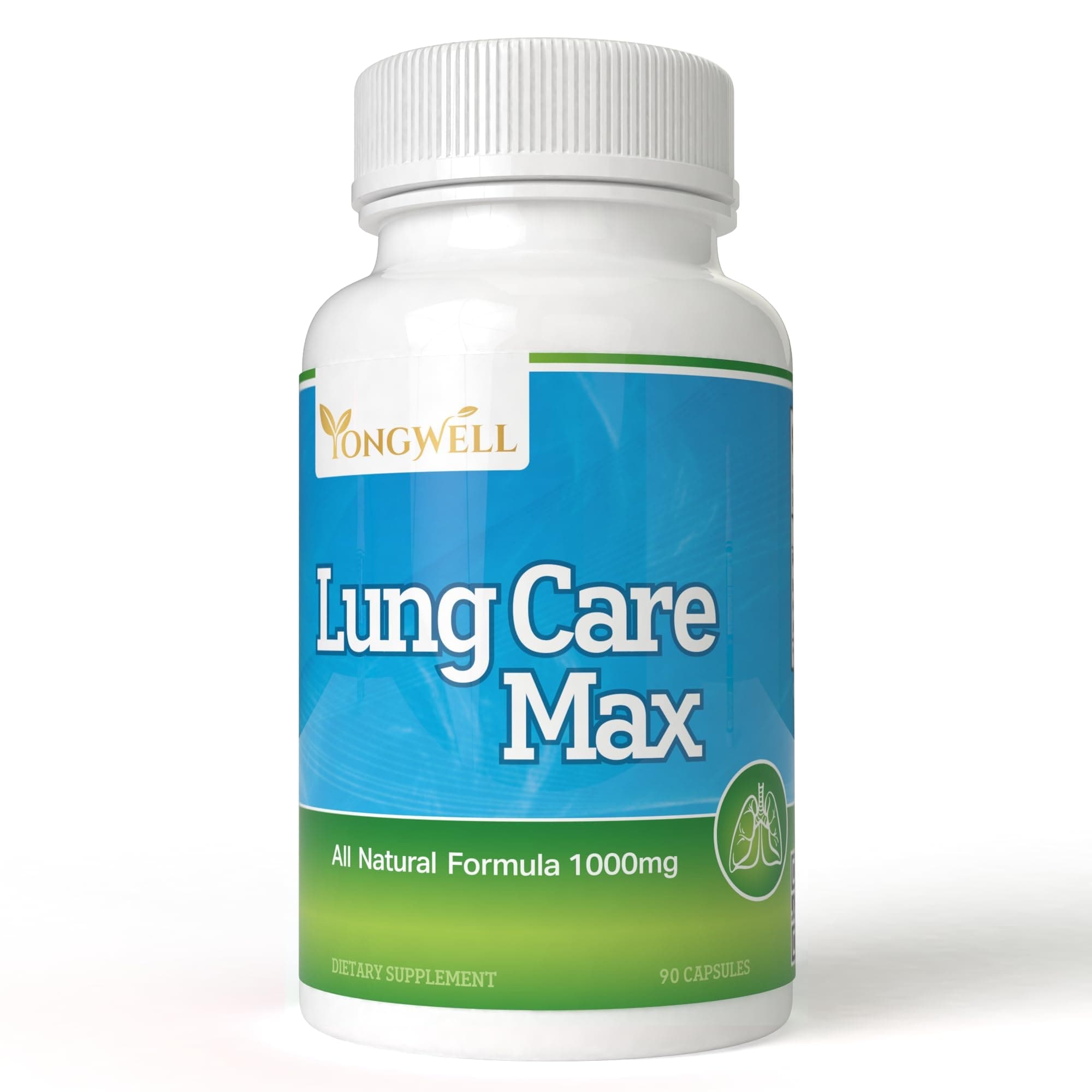 Lung Care Max, Special Antioxidant Formula with American Ginseng, Bee Propolis, and Royal Jelly (90 Capsules)
