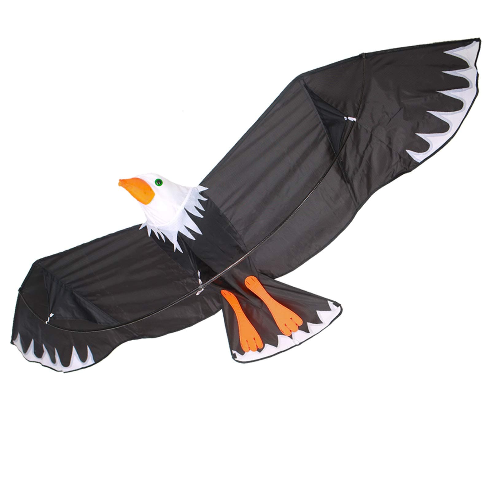 Huge Bald Eagle Kites 78 inch Large 3D Bird Kite Easy Flyer for The Beach Park,Nylon Fabric Outdoor Toys with Flying Tool