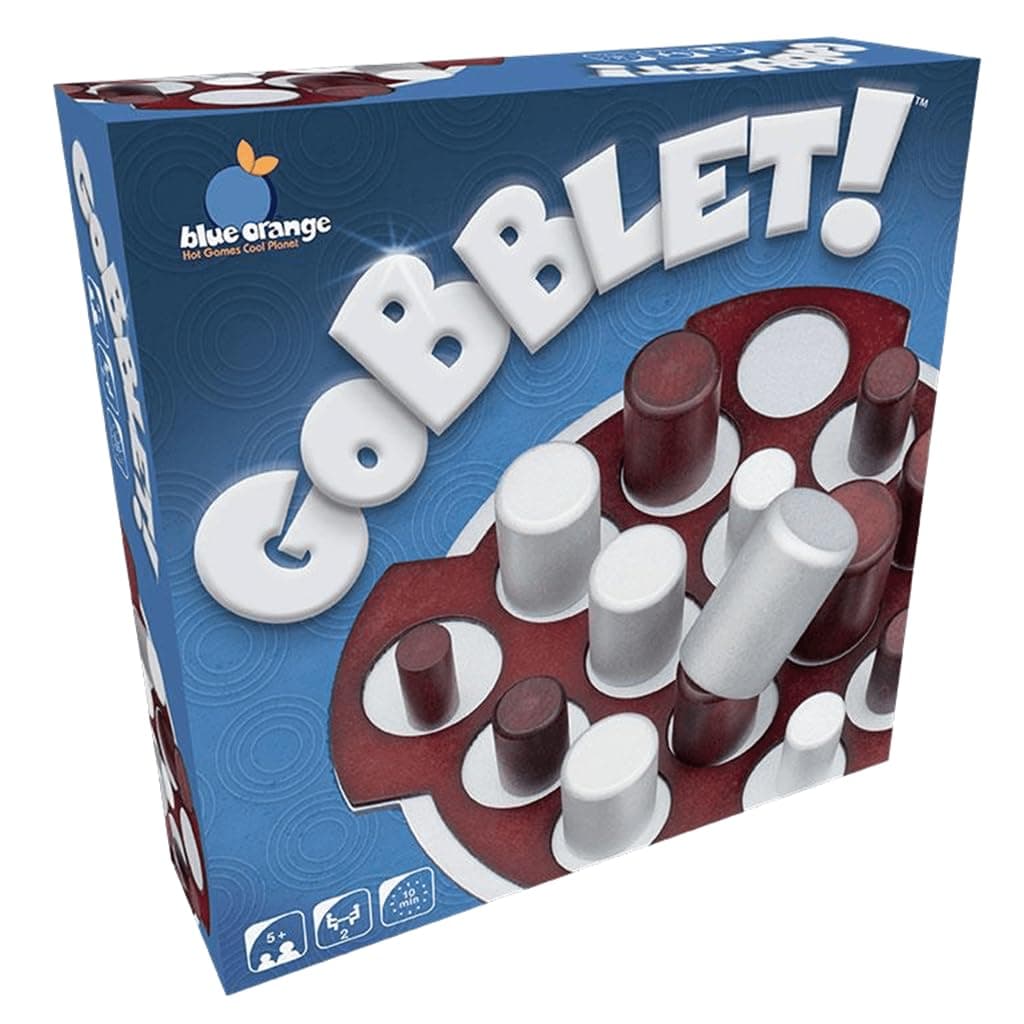 Blue Orange Gobblet! 2-Player Strategy Game for Ages 8+