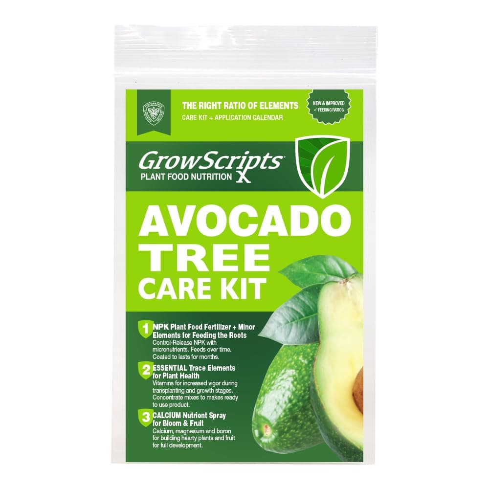 Avocado Tree Care Kit for Small Patio/Indoor Trees Grown in Containers