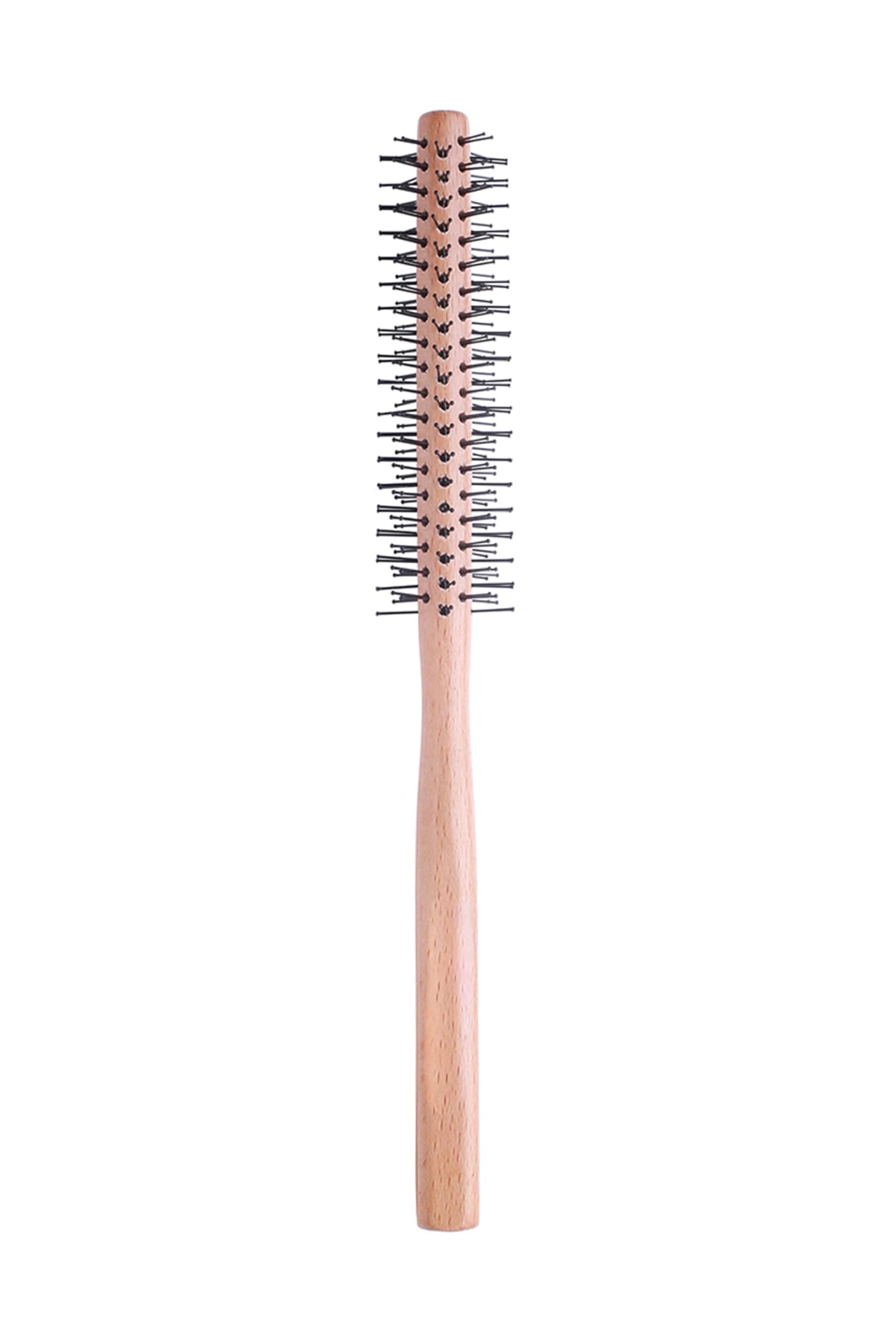 Roll Brush, 1.0 inches (2.5 cm), For Cat Hair, Curly Hair, Beard, Compact Size, Short Hair Styling, Unisex