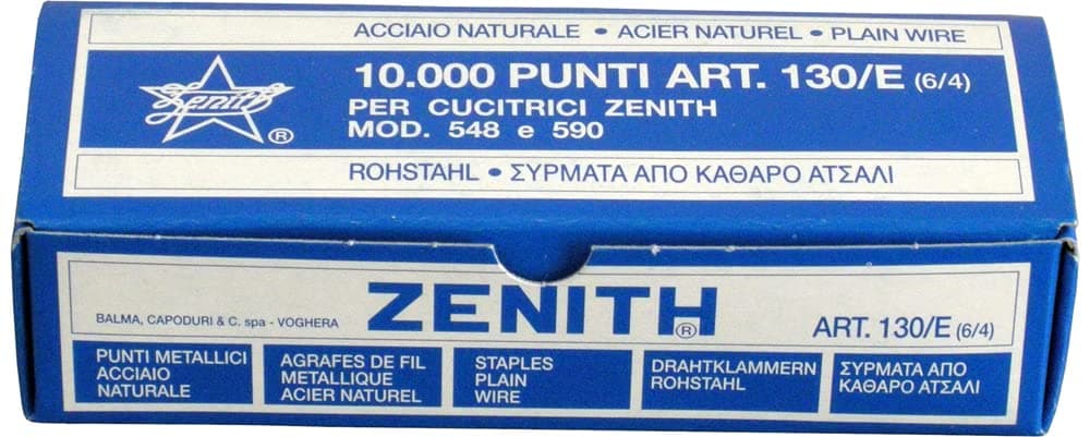 ZENITH 1 Box with Combination 10000 Staples (Steel)