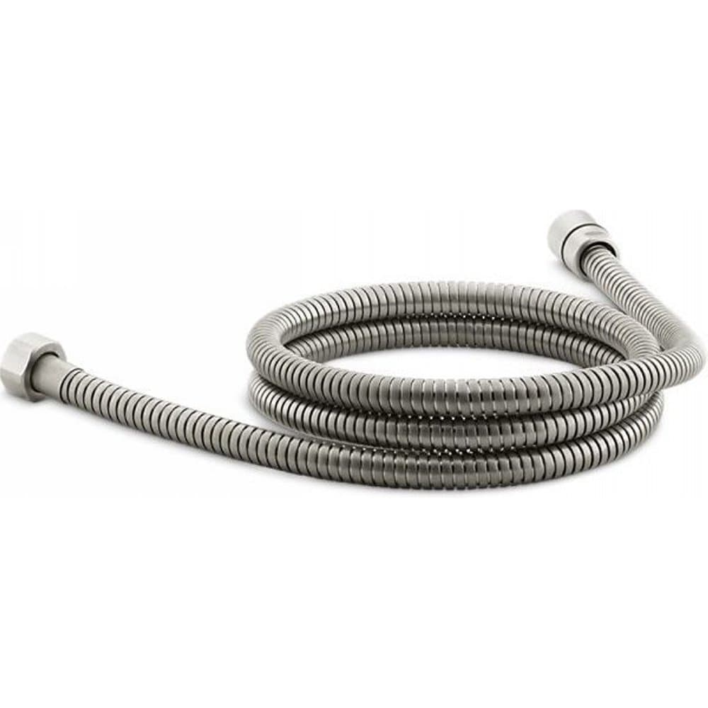 K-8593-BN MasterShower 72" Metal Extra Long Shower Hose Replacement, Flexible Design, Durable, Easy Installation, Brushed Nickel