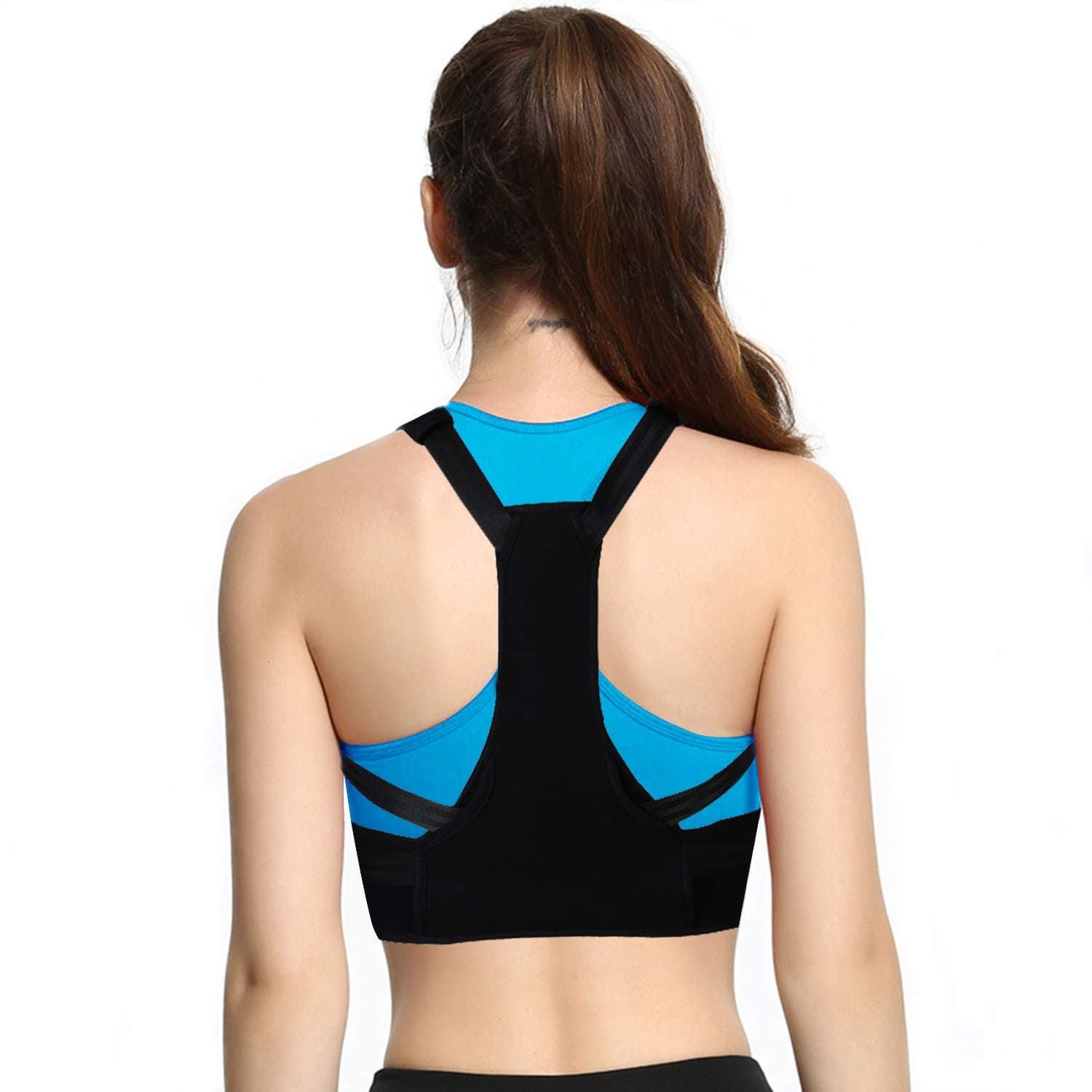 Pugmiia Back Posture Corrector for Women and Men-Fully Adjustable Back Brace-Provide Back Support and Posture Improved-Lower and Upper Back Pain Relief (Large(24"-38"Waist))