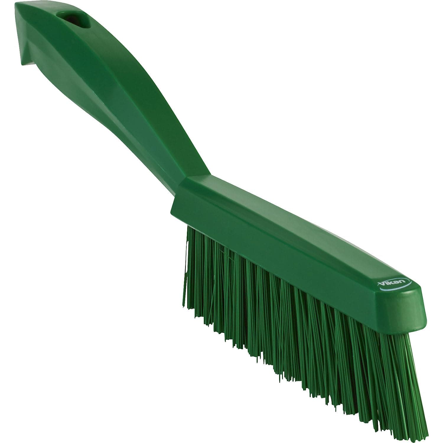 Vikan, Green Brush,Narrow Hand,Stiff,11" x .75",PP/PBT, 4195