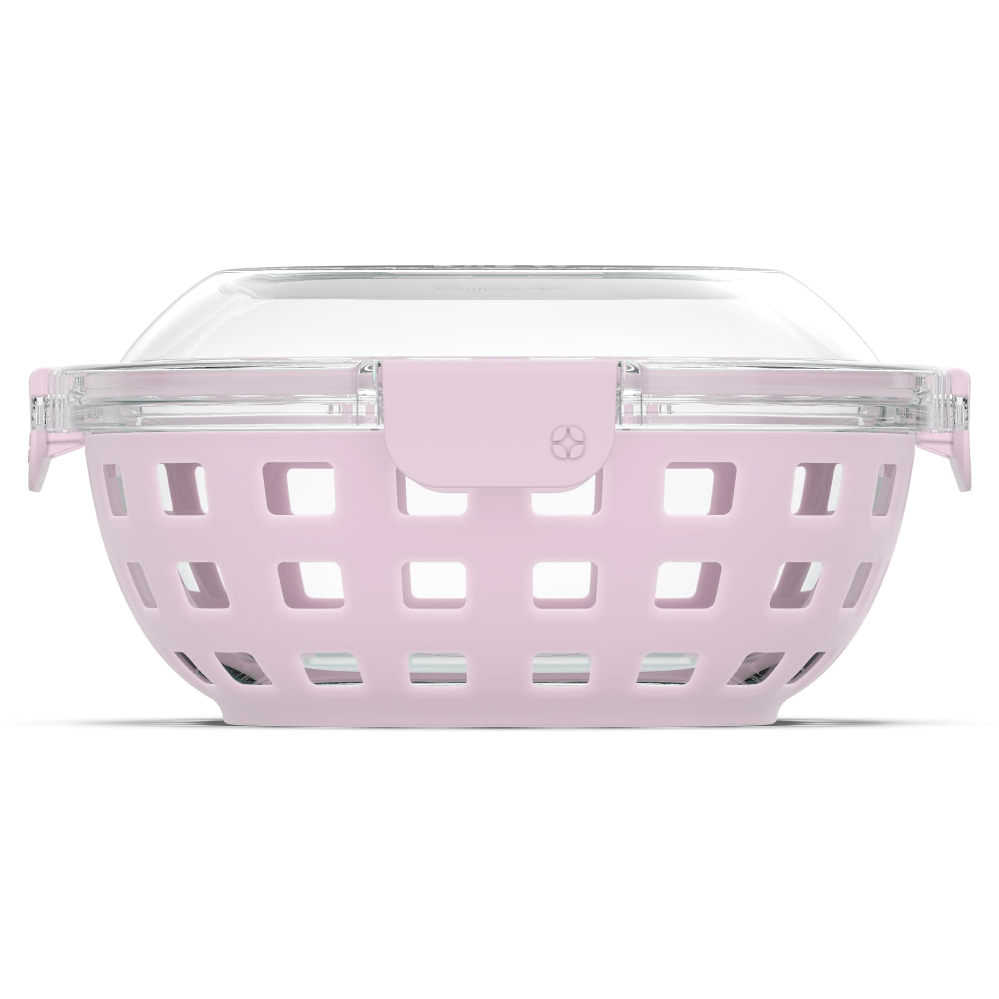 Duraglass Meal Prep Container- Glass Food Storage Container with Silicone Sleeve and Airtight BPA-Free Plastic Lid, Dishwasher, Microwave, and Freezer Safe