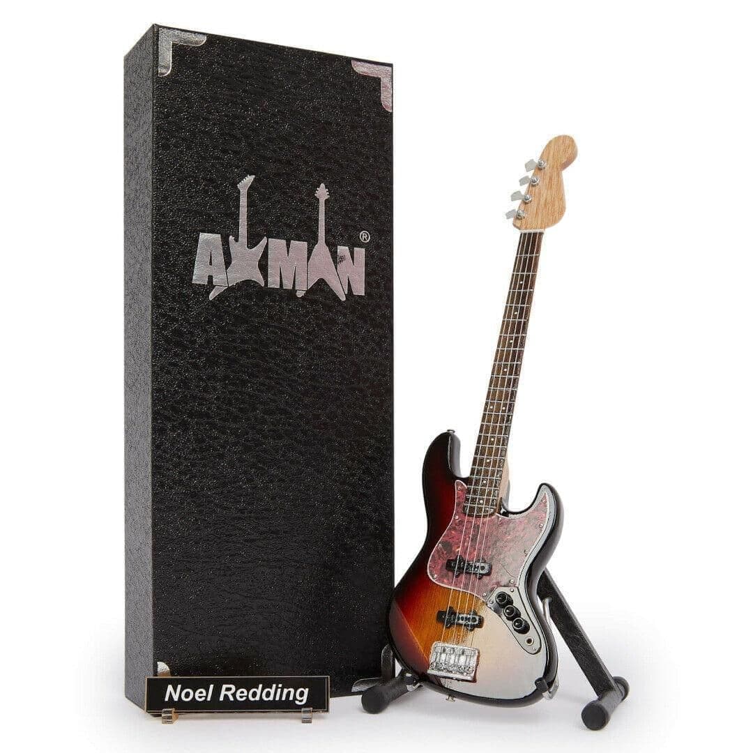 Axman Noel Redding (Jimi Hendrix Experience): Guitar Miniature Replica (UK Seller)
