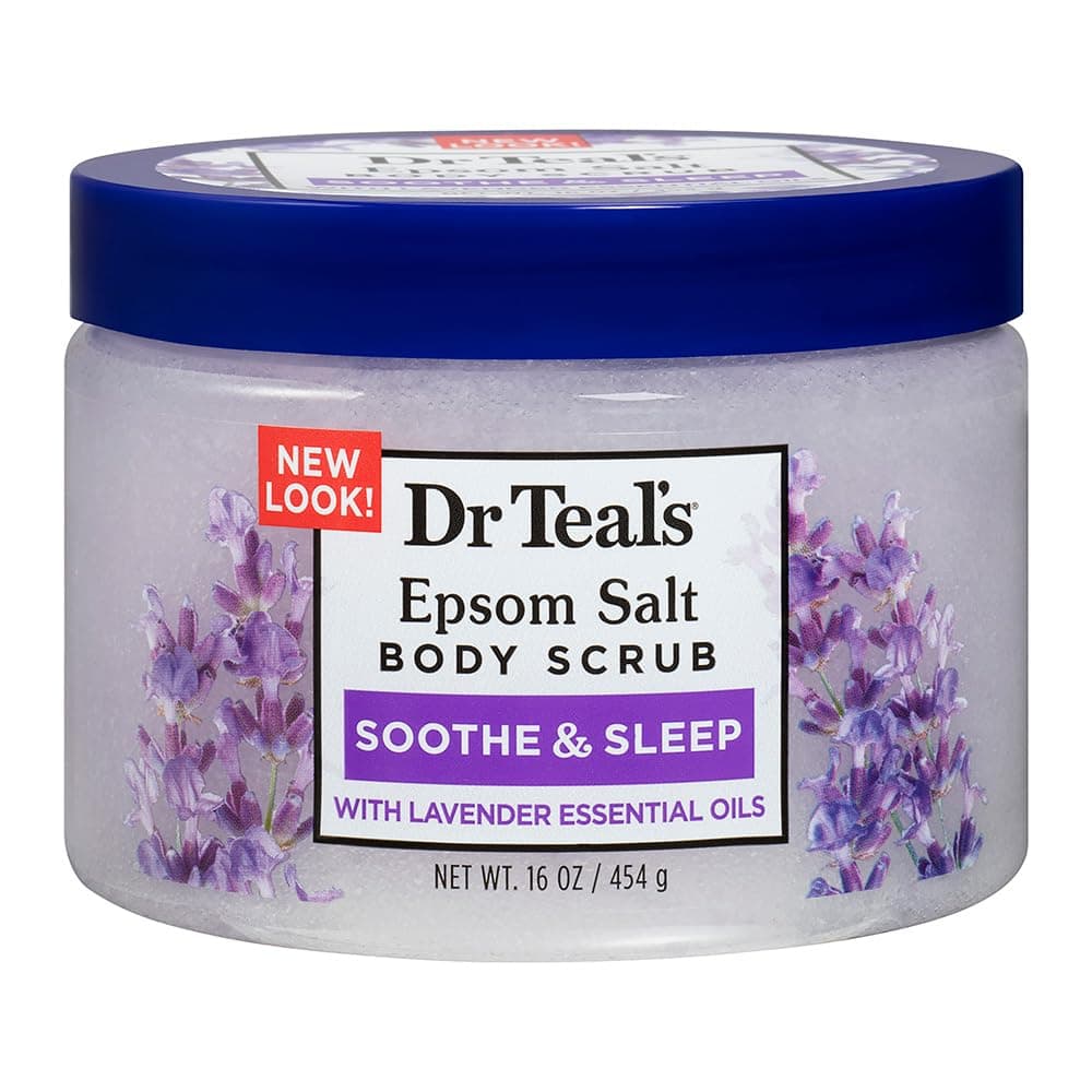 Epsom Salt Body Scrub Lavender, 454G, Yes