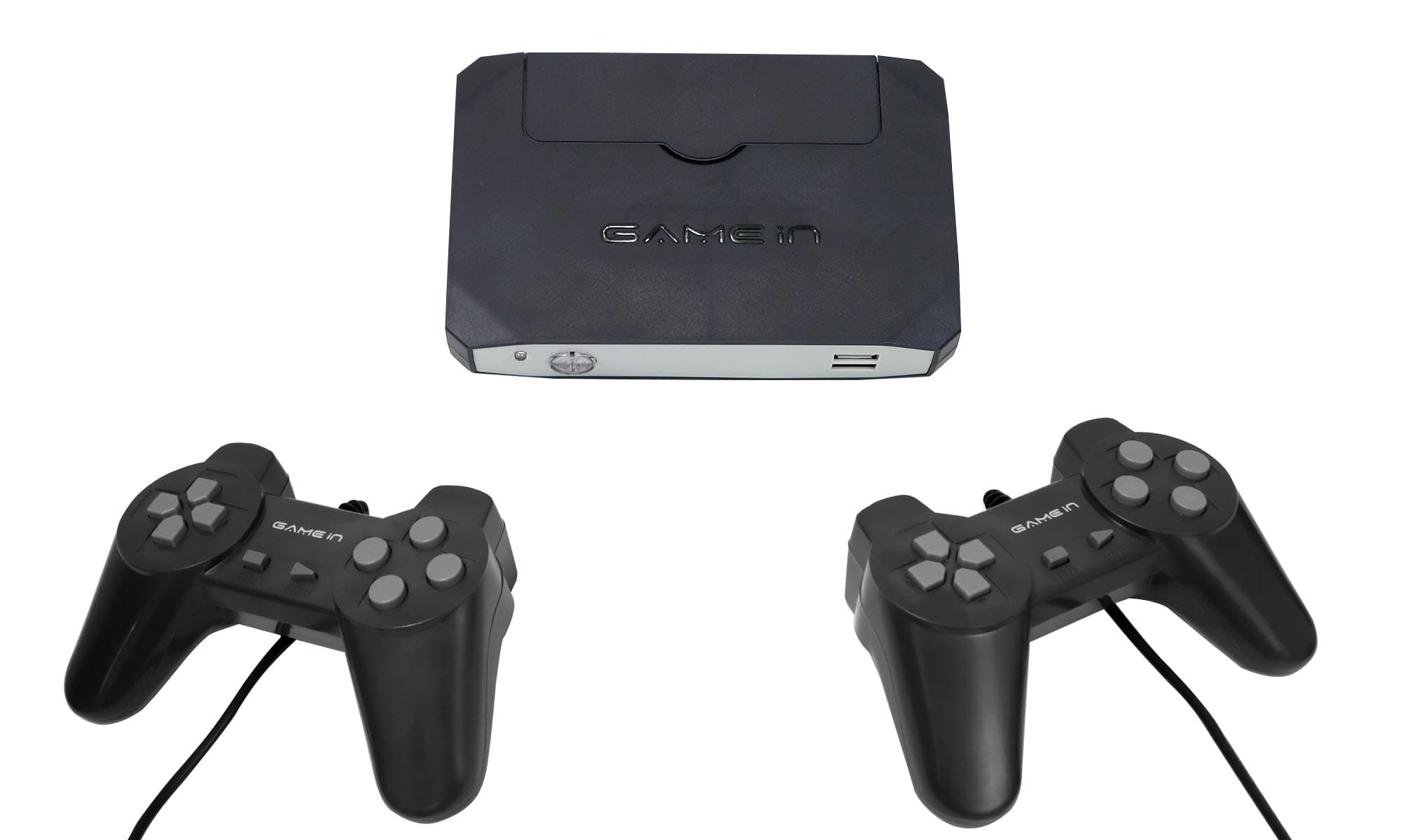 Game In Junior NX MT 09 Gaming Console By Mitashi (Black and Grey)