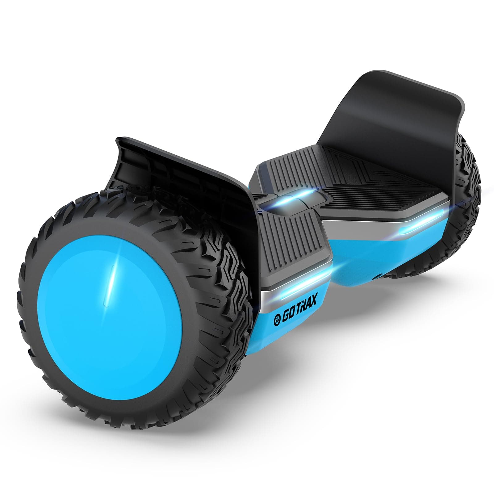 Gotrax SRX PRO All Terrain Hoverboard, 8.5" Offroad Tires Self Balancing Scooters with Music Speaker, UL2272 Certified, 144Wh Battery Up to 7.5 Miles, Dual 250W Motor Up to 7.5Mph Hover Board(Blue)