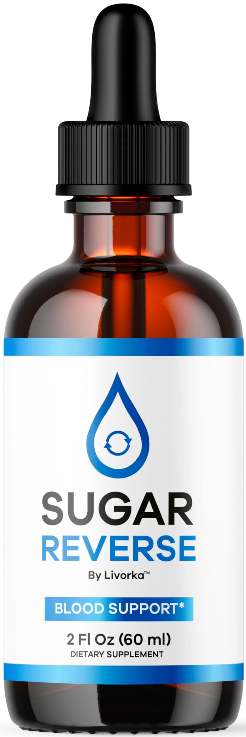 LIVORKA Sugar Reverse - Sugar Reverse Reviews, Sugar Reverse Drops Official Liquid Supplement Support, SugarReverse Drop, 1 Bottle for 1 Month