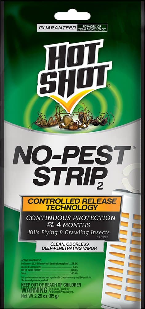 No-Pest Strip 2, Controlled Release Technology Kills Flying and Crawling Insects 2.29 Ounce (Value Pack of 3)