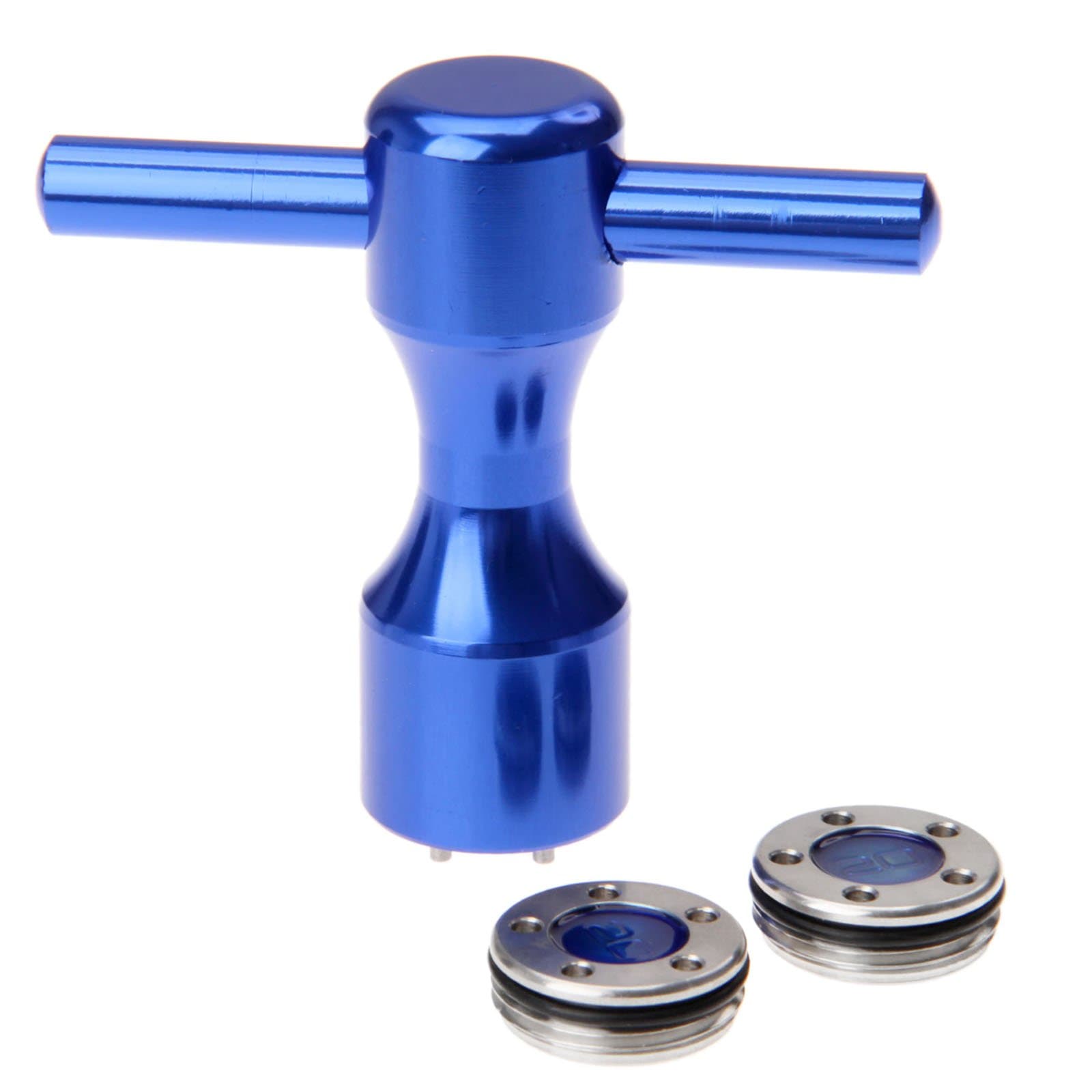 MUXSAM 2Pcs Golf Putter Blue Weights & Blue Wrench Tool Kit,(5g/10g/15g/20g/25g) for Titleist Scotty Cameron Putters