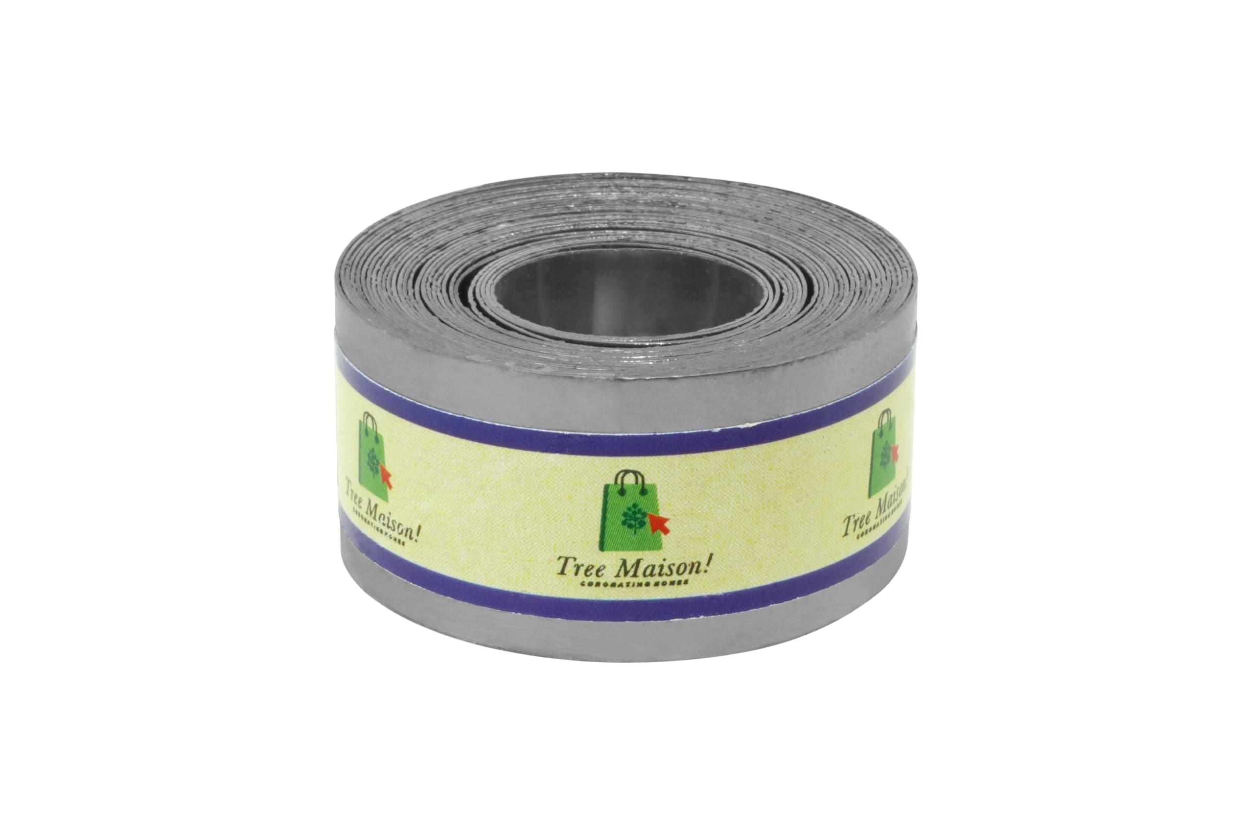 TREEMAISON Vastu Iron Strip | Width- 0.75 Inch | Thickness - 0.3mm | Length- 8 Feet Approx | Zone Balancing |Toilet Correction | Main Entrance | Iron Strip for Vastu | Pack of 1