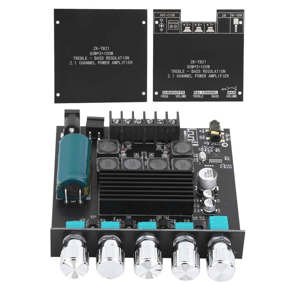 ZK-TB21 High Power Amplifier Board 2.1 Channel Bluetooth Digital Amplifier Board
