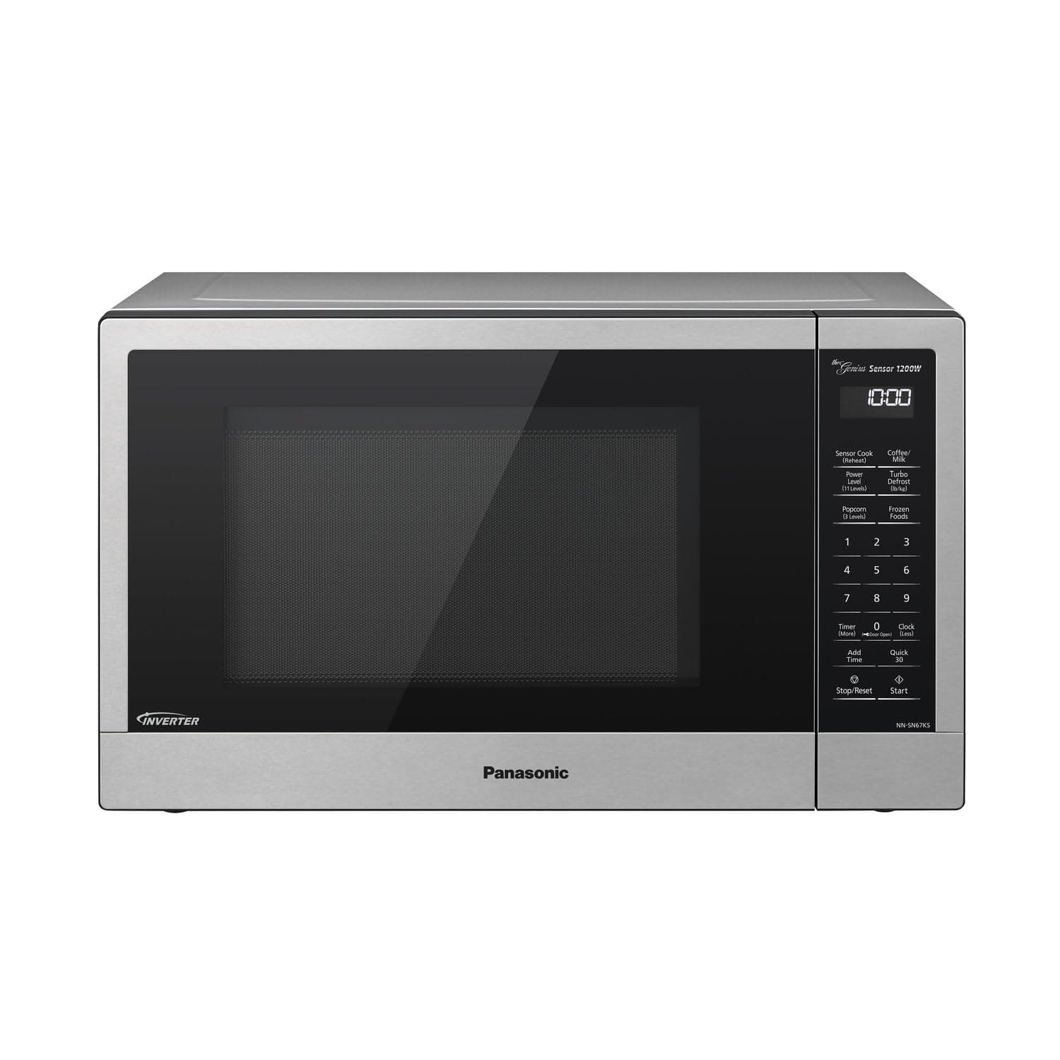 NN-SN67KS Microwave Oven, 1.2 cu.ft, Stainless Steel/Silver
