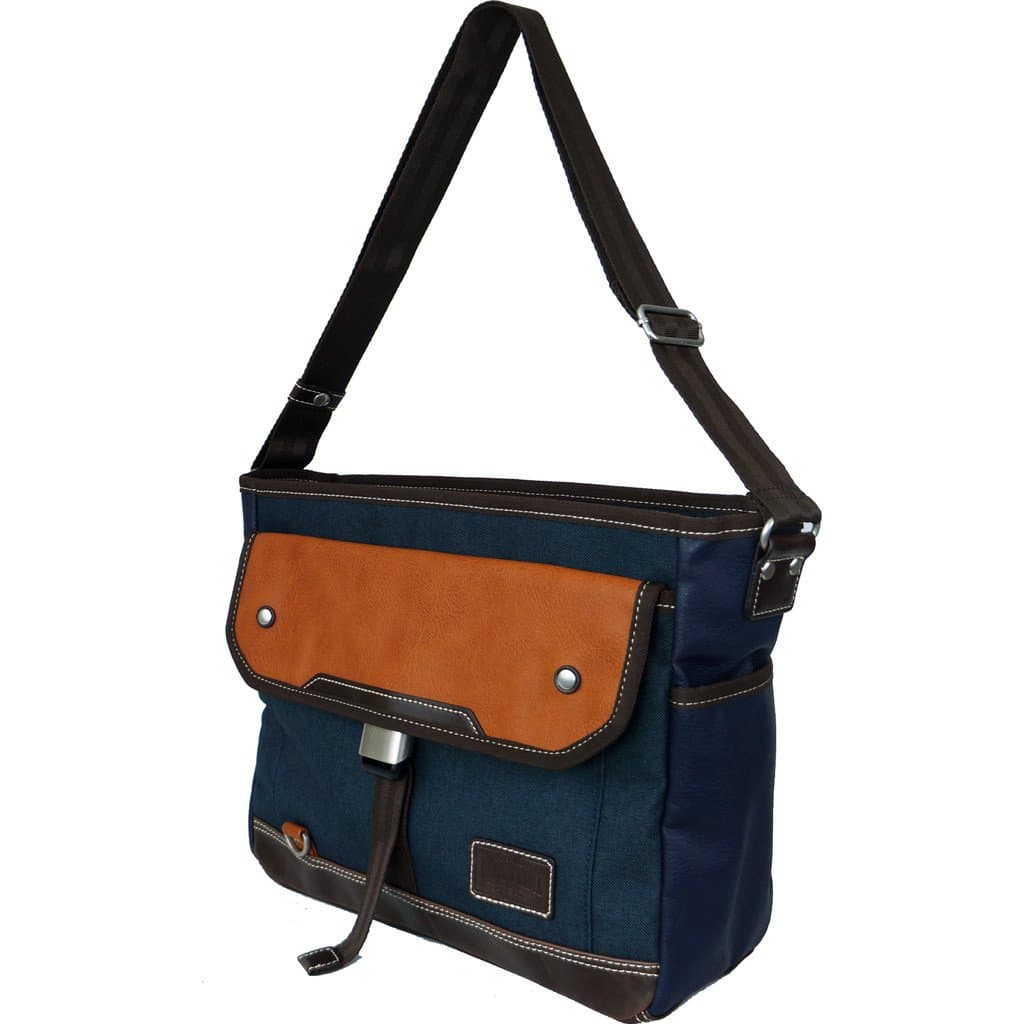 Harvest Label Parkland Messenger Bag | Navy