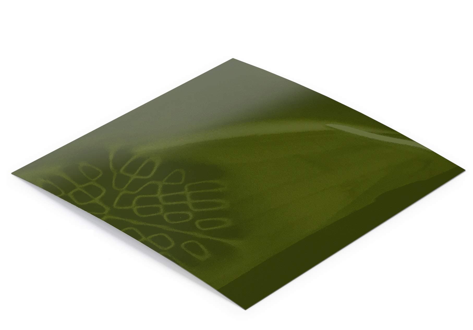 High Definition Magnet Viewing Film. Becomes Lighter or Darker When a Magnetic Field is Applied. (75mm x 75mm)