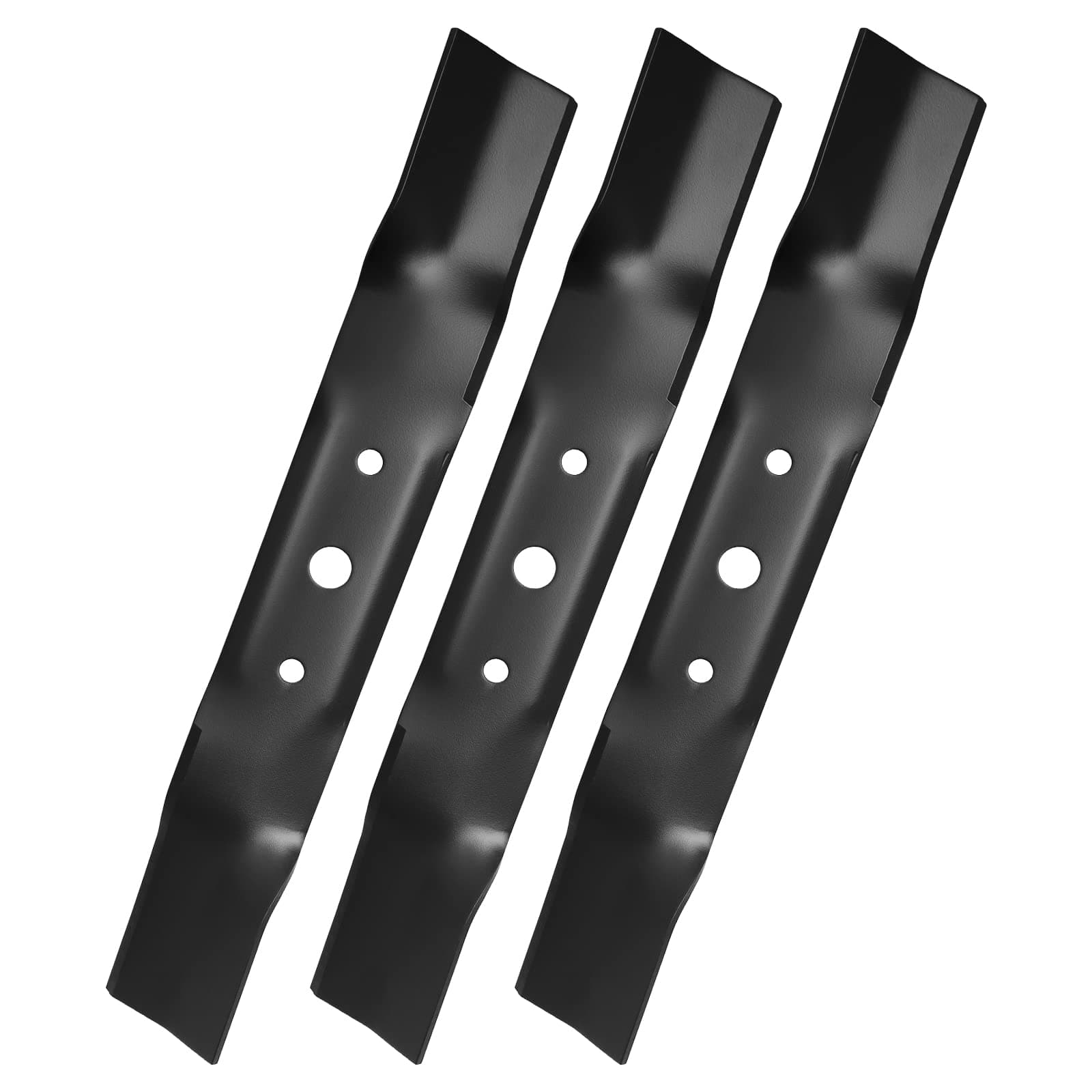 GX20250 Mower Blades for John Dee re 48 inch Deck, GY20568 High Lift Blades Compatible with John Dee re L120 L130 L2048 L2548 2148HV 48" Deck Lawn Tractor, Replace 330-619, 3 Pack