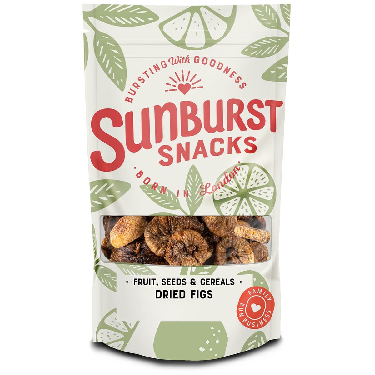 Sunburst Natural Whole Dried Figs, Non GMO 500g