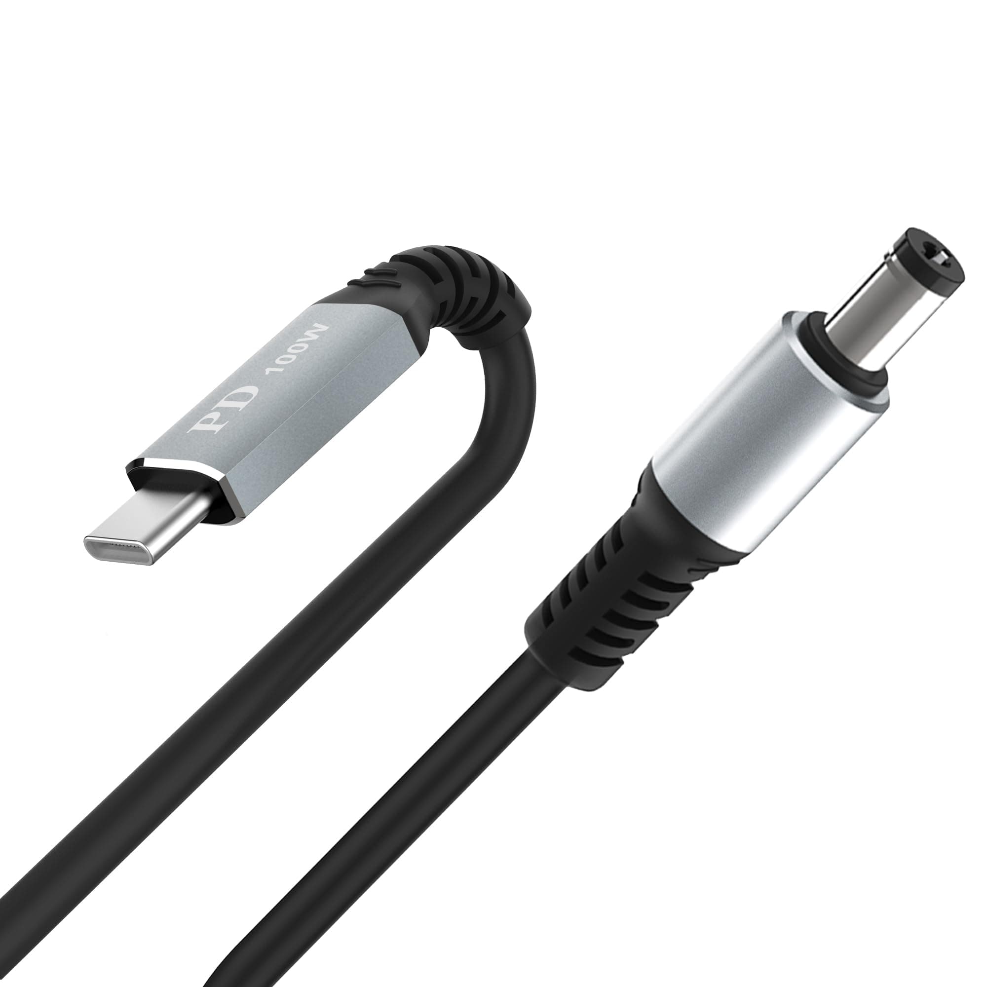 HIEbee USB C to DC 5.5mm x 2.1mm Power Charging Cord for Laptop (5521), (9.9ft USB Type C Male Input to DC 5.5 x 2.1mm Male Power Output£¬Output 20V 5A Max.Portable for Travel,Study,Outdoor Test.