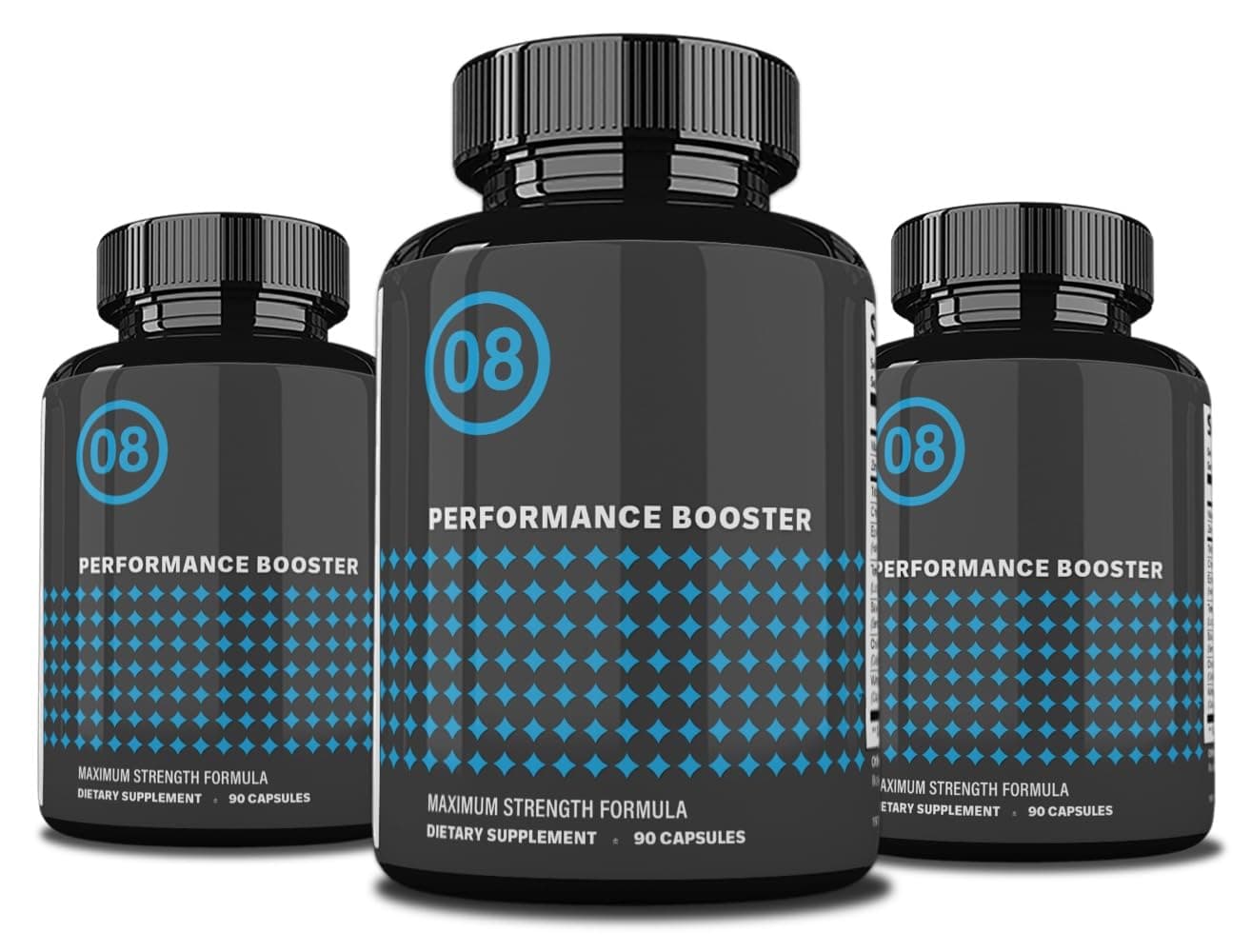 Zonata (3 Pack) Performer 8 Pills, 8 Performer Enhancer, 270 Capsules