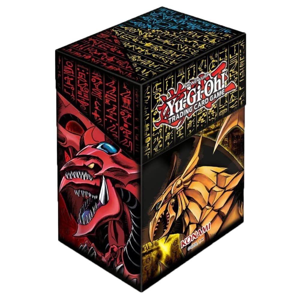 Yu-Gi-Oh! TRADING CARD GAME Slifer, Obelisk, & Ra Deckbox– Deutsche Ausgabe YGO-J21Box