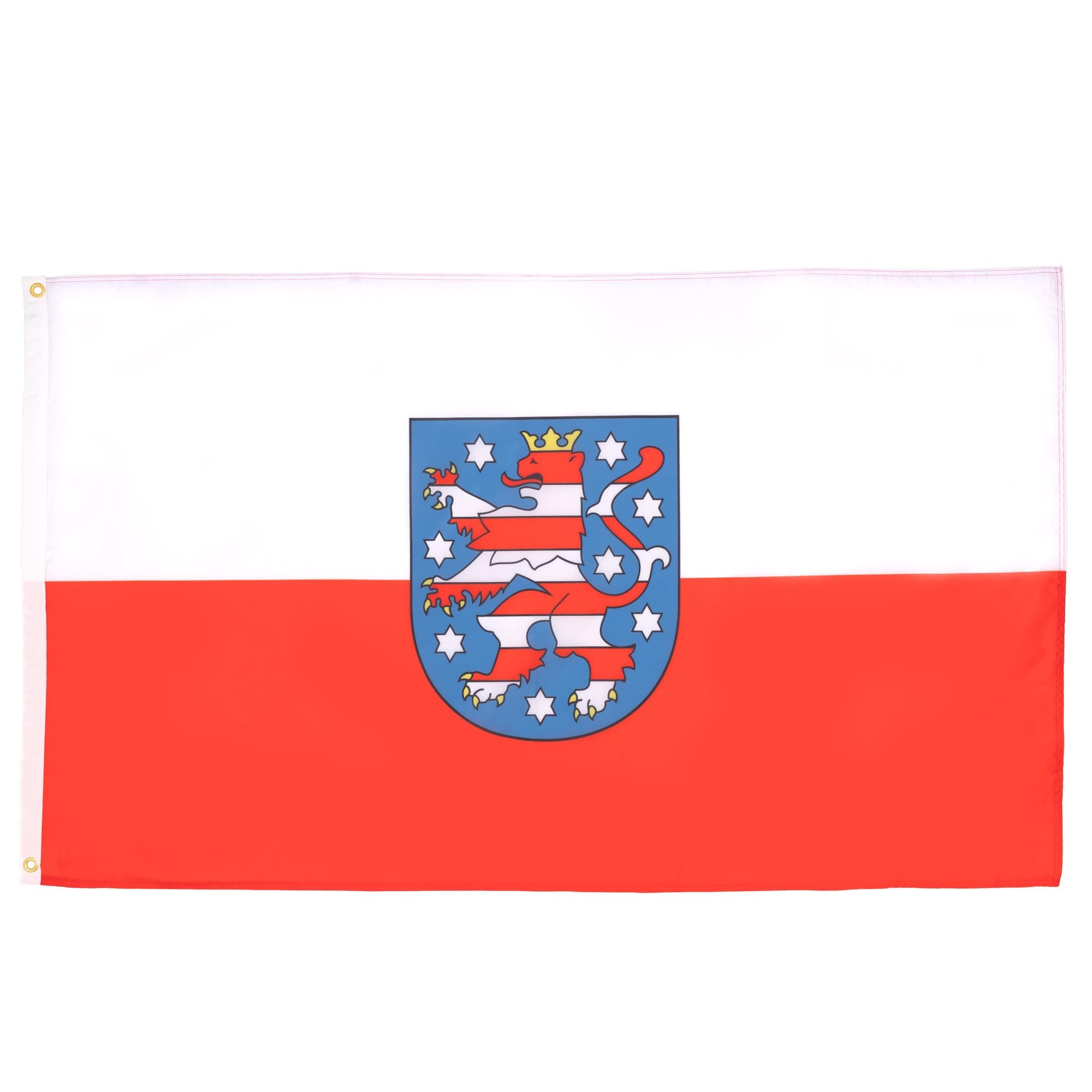 AZ FLAG - Hesse Flag - 3x5 Ft - 100D Polyester Germany - German Region Of Hesse Banner with Two Metal Grommets - Fade Resistant - Vivid Colors - 3' x 5' Feet - 150x90 Cm