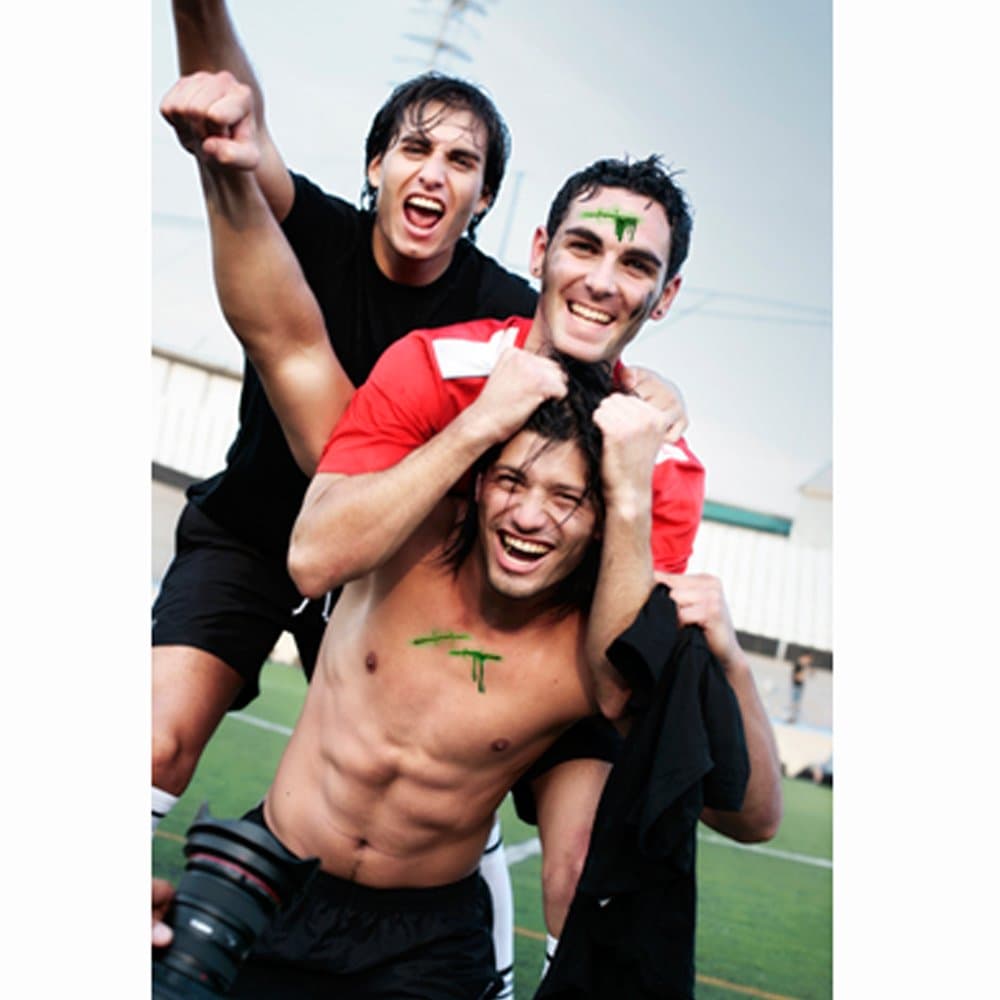 SweetTats I Bleed Green Arm Temporary Tattoo Pack - 3 Tattoos per Pack