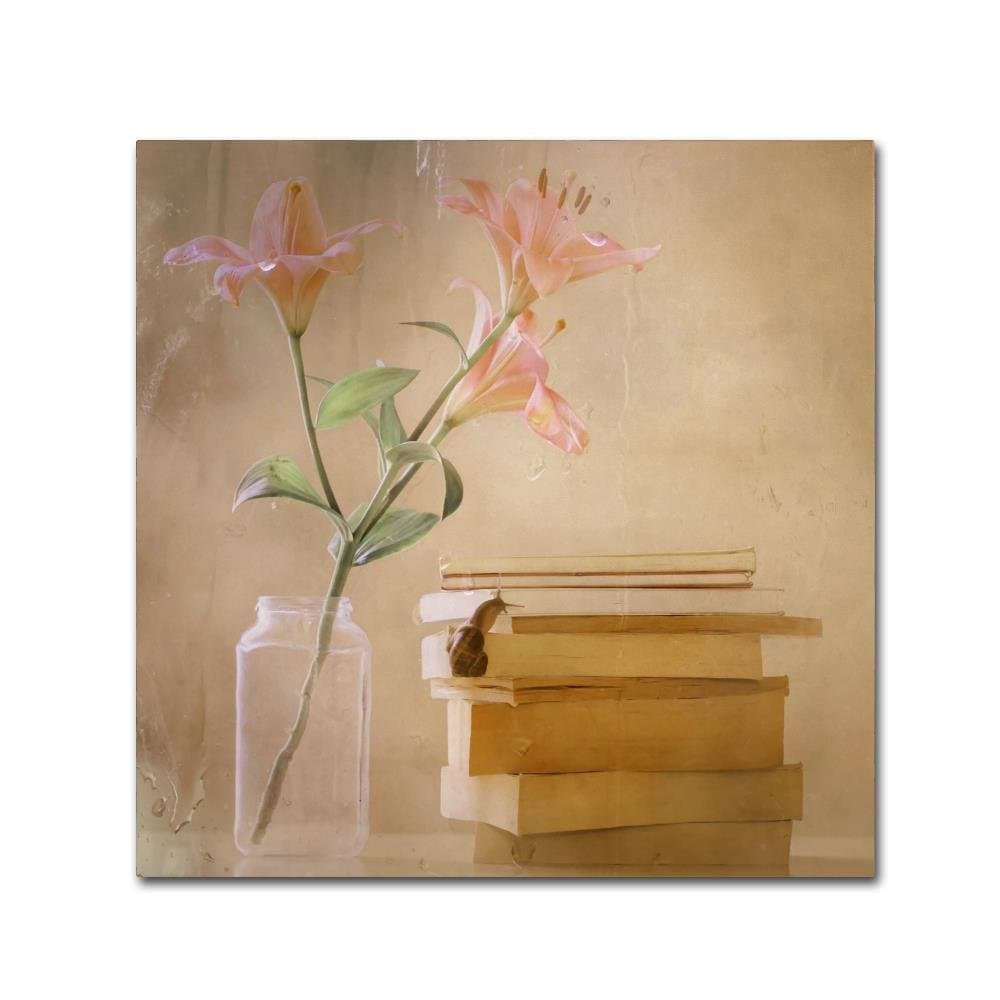 Slowly But Surely by Delphine Devos, 18x18-Inch Canvas Wall Art