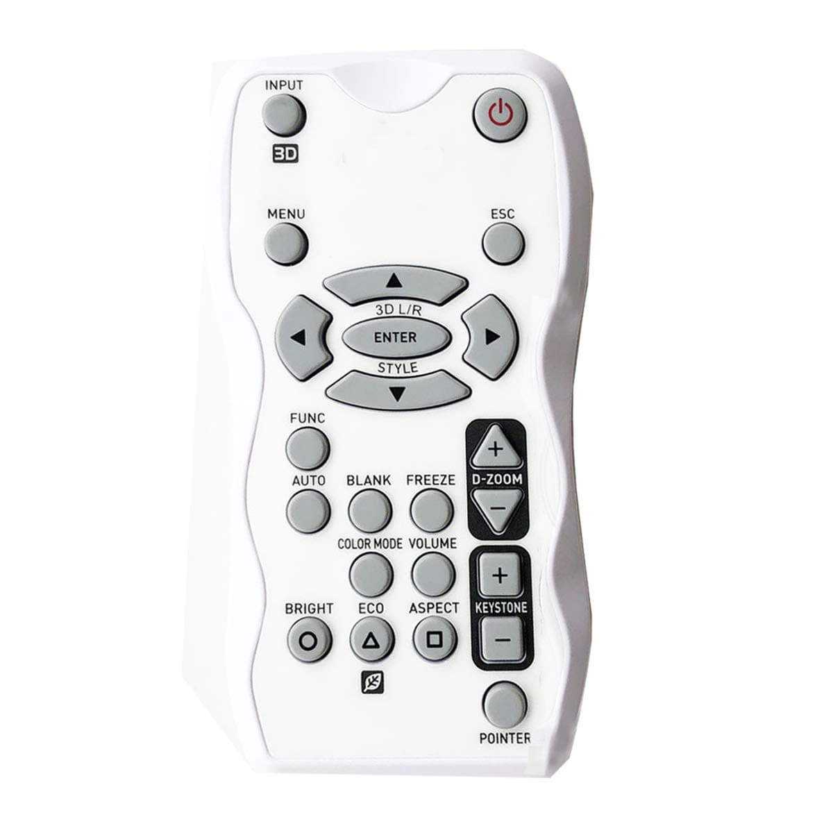 PROROK New Remote Control YT-120 fit for Casio Projector XJ-M130 XJ-M140 XJ-M150 XJ-M155 XJ-M230 XJ-M240 XJ-M245 XJ-M250 XJ-M255