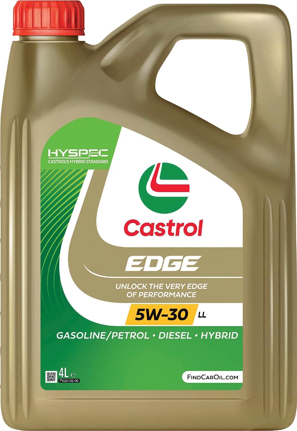 Castrol 15668E EDGE 5W-30 LL Engine Oil, 4L