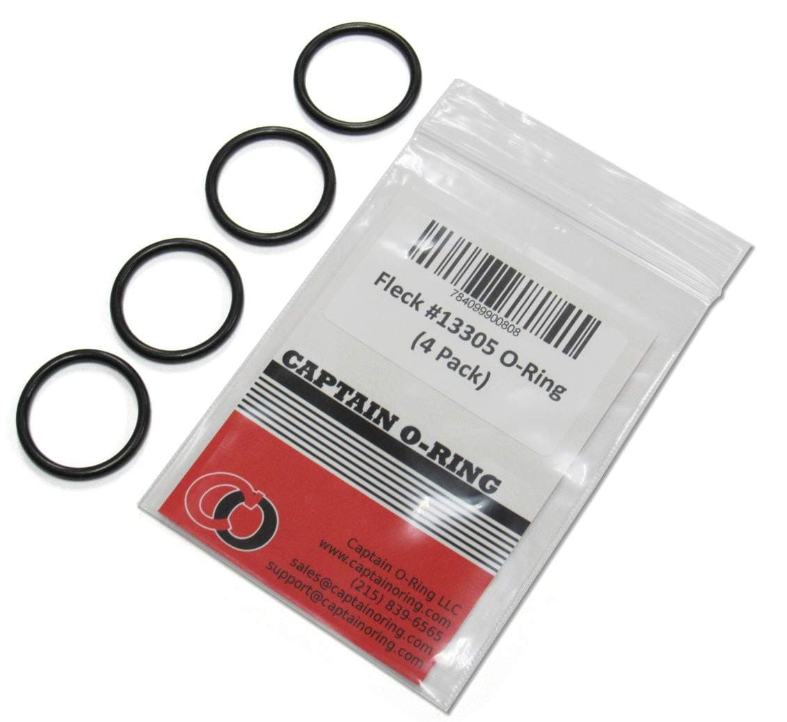 Captain O-Ring - Replacement #13305 O-Rings for Fleck/Rainsoft 2510, 5600, 9000, 9100 Valves (4 Pack)