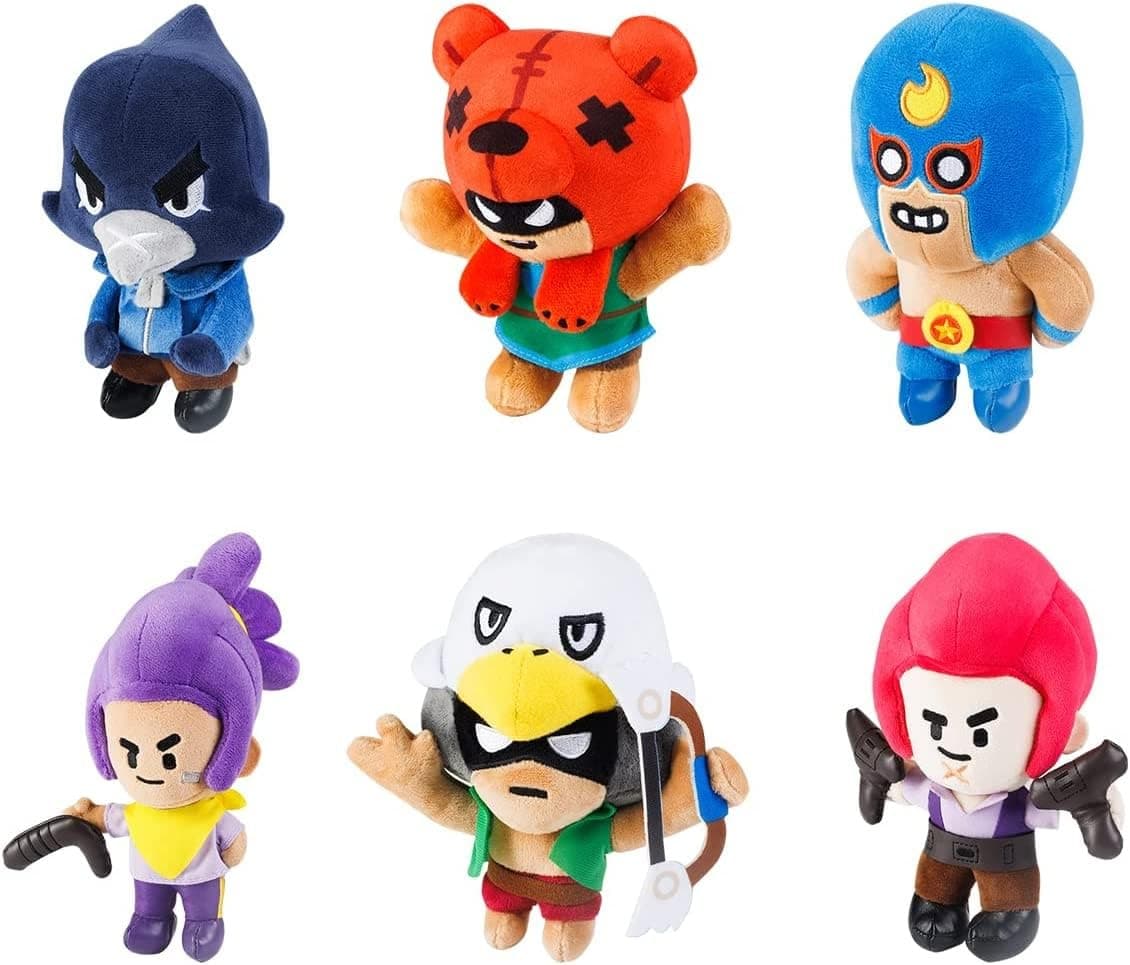 Brawls Star Plushies, Assorted, 1 Piece