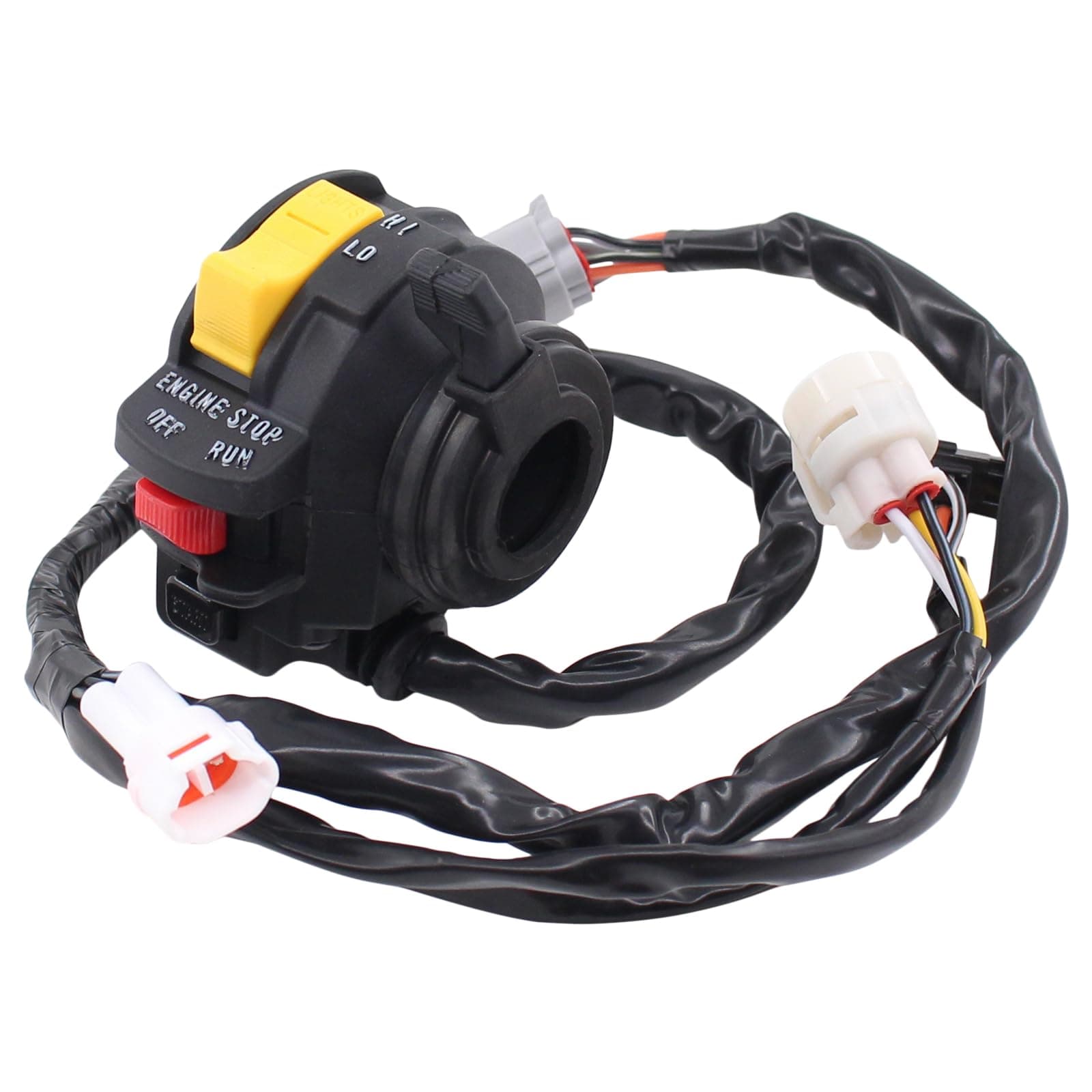 ApplianPar Handlebar Kill Switch for Suzuki LTZ 400 2005-2008 Arctic Cat 400 DVX 2006-2008 for Kawasaki KFX 400 2003-2006