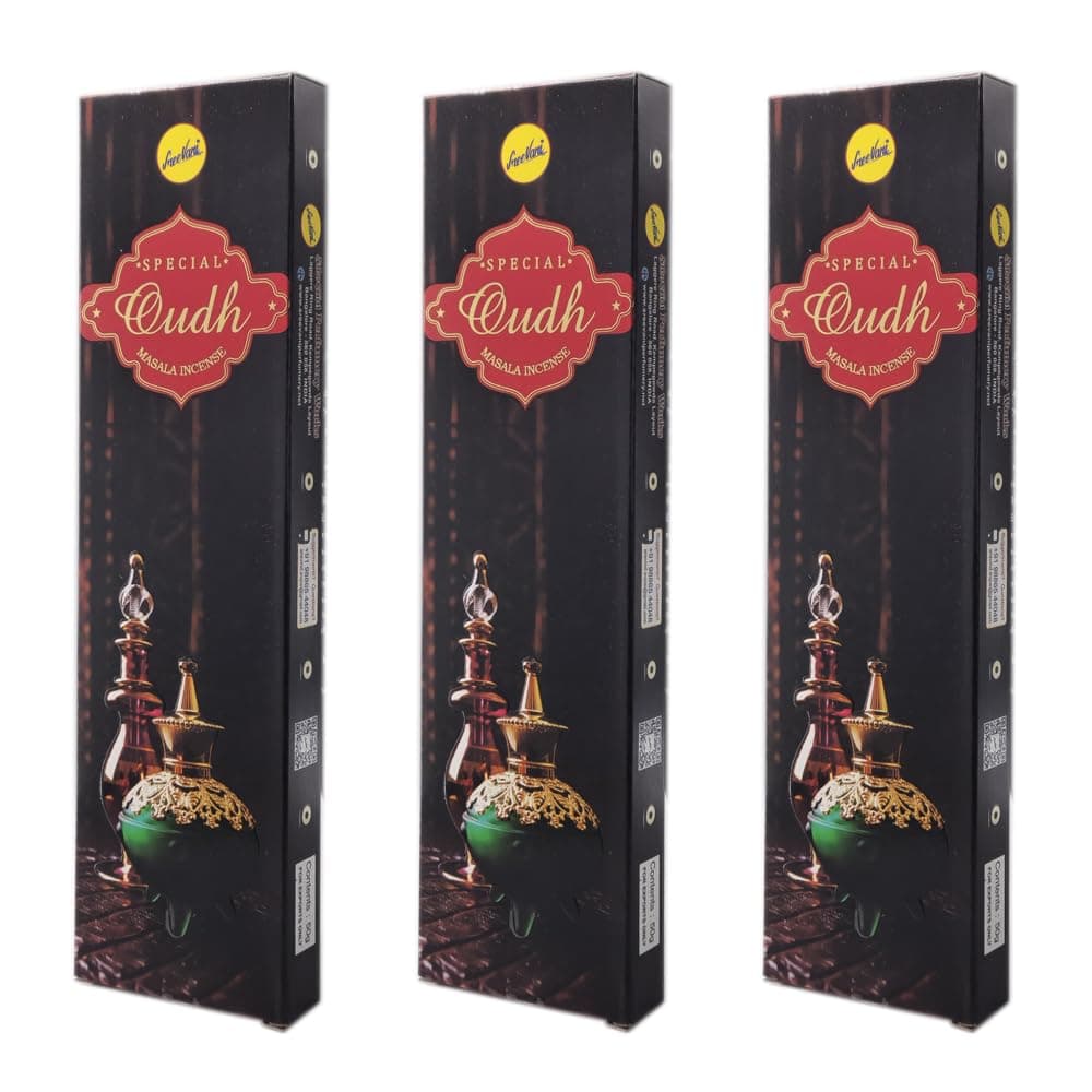 Special Oudh Incense Sticks for home and office 50g (Pack of 3, Special Oudh Cambodian)