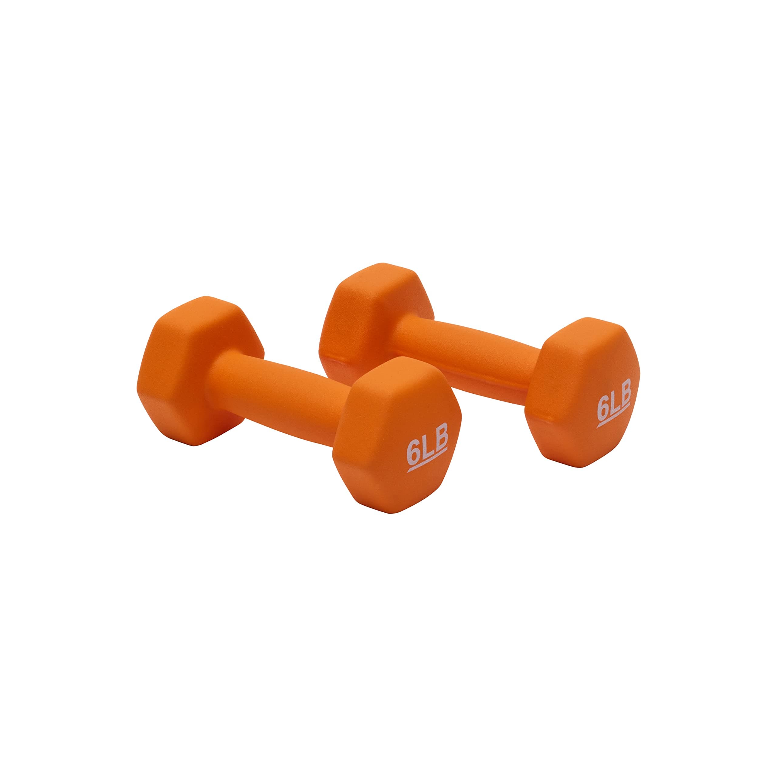 Neoprene Coated Hexagon Workout Dumbbell Hand Weight