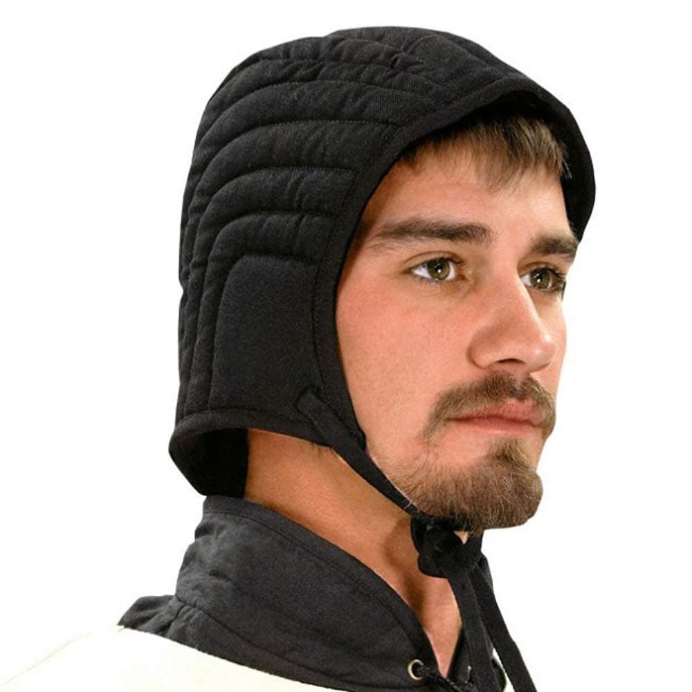 AnNafi® Padded Arming Cotton Cap|Protector Under Armor Chainmail Coif Cap for Men