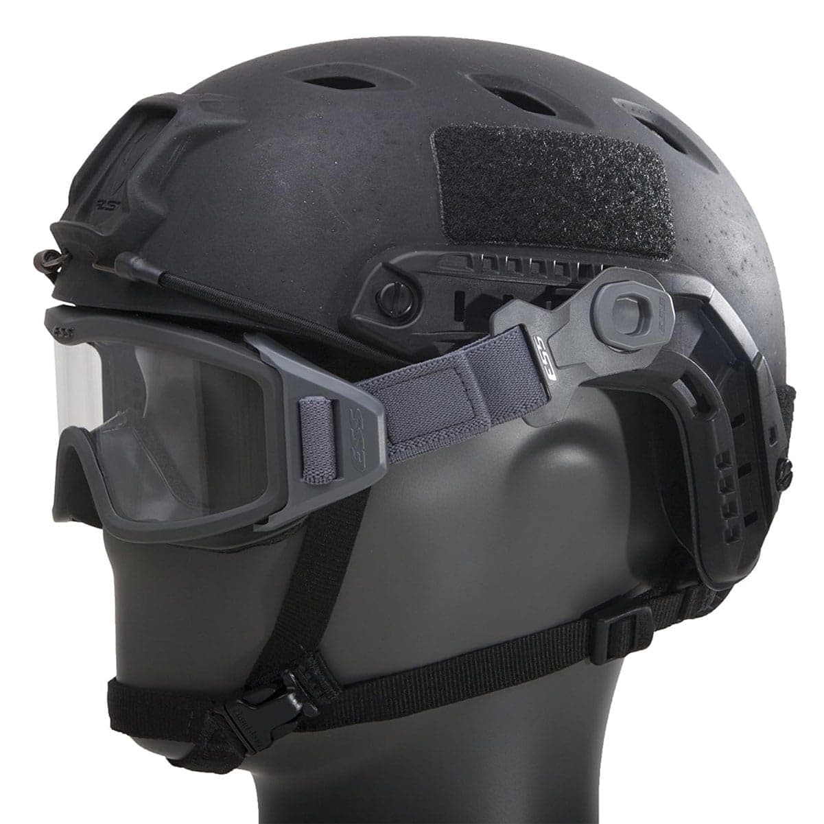 Eyewear 740-0516 Profile Pivot Goggle - Grey w/ 1 Clear Lens & 1 Smoke Gray Lens