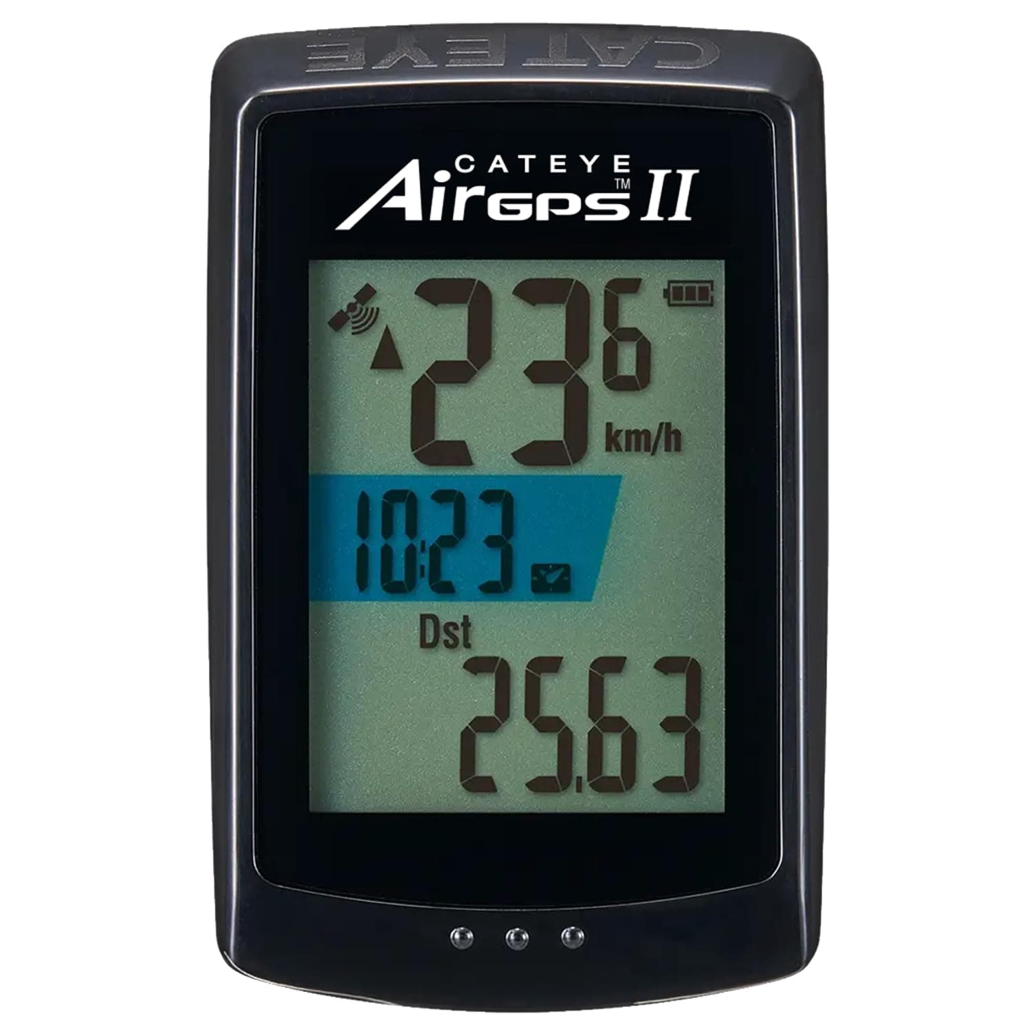 CATEYE AirGPS USB Rechargeable Bike Computer – GPS Cycling Computer with Bluetooth ANT+, GPS Bicycle Speedometer, FlexTight™ Mount, IPX7 Waterproof, Auto Backlight Display, Ride Upload