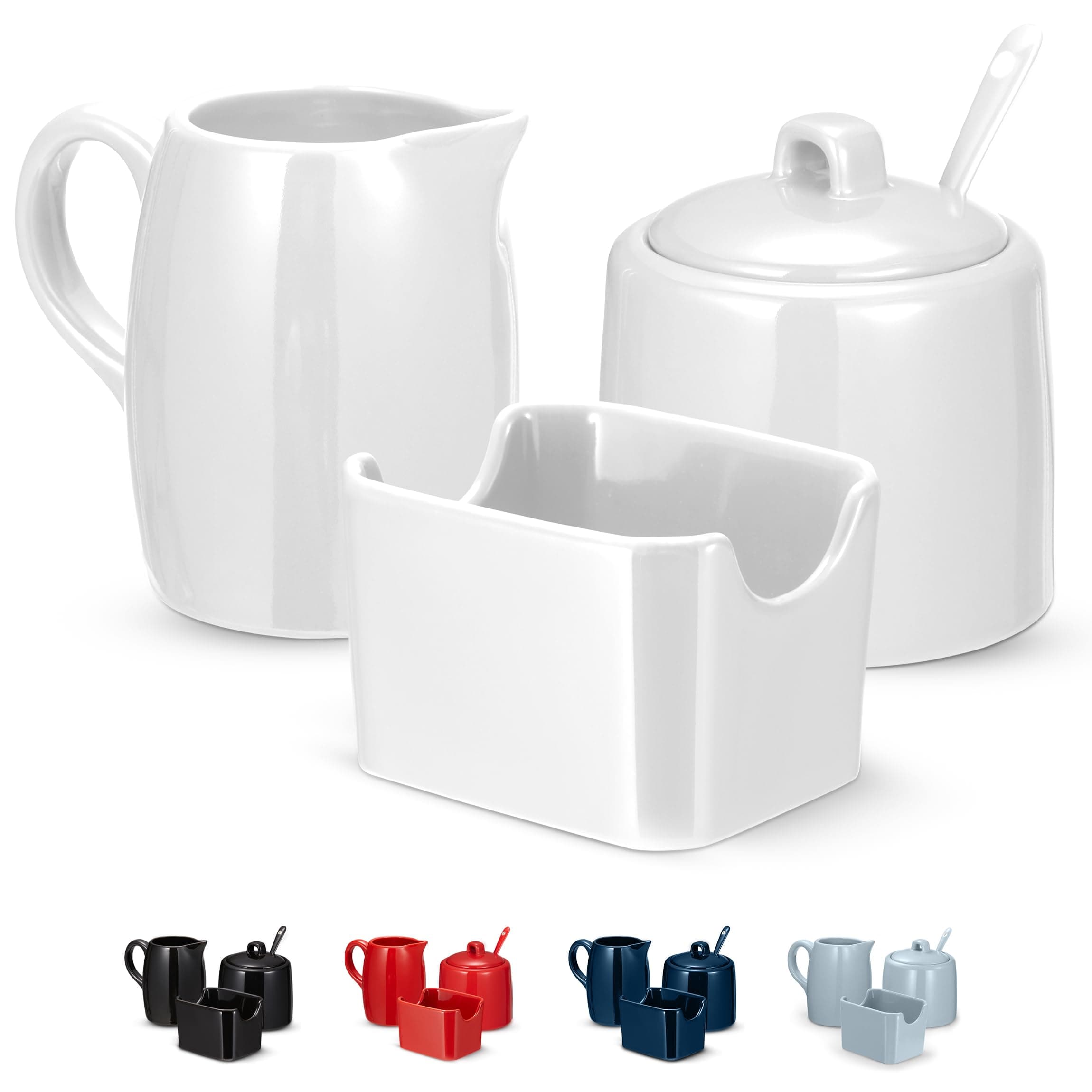 Kook Sugar and Creamer Set by Kook