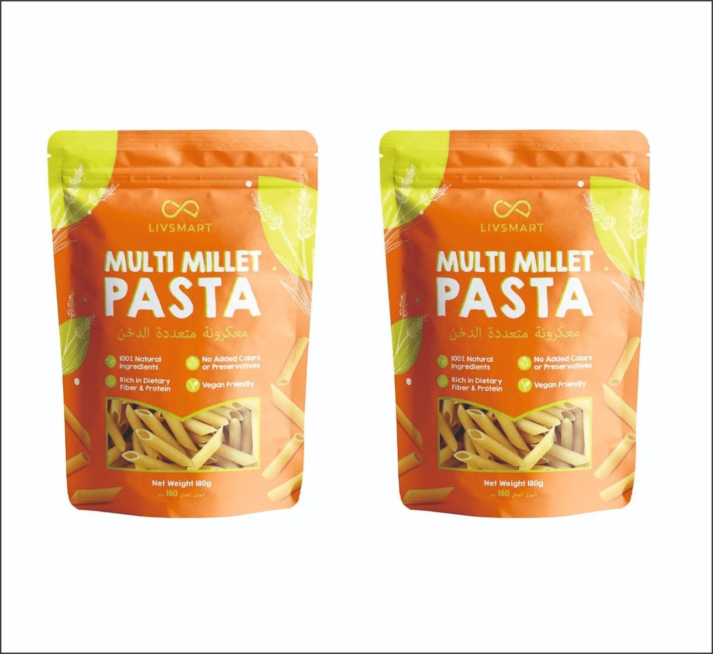 – Multi Millet Pasta 180g (Pack of 2)