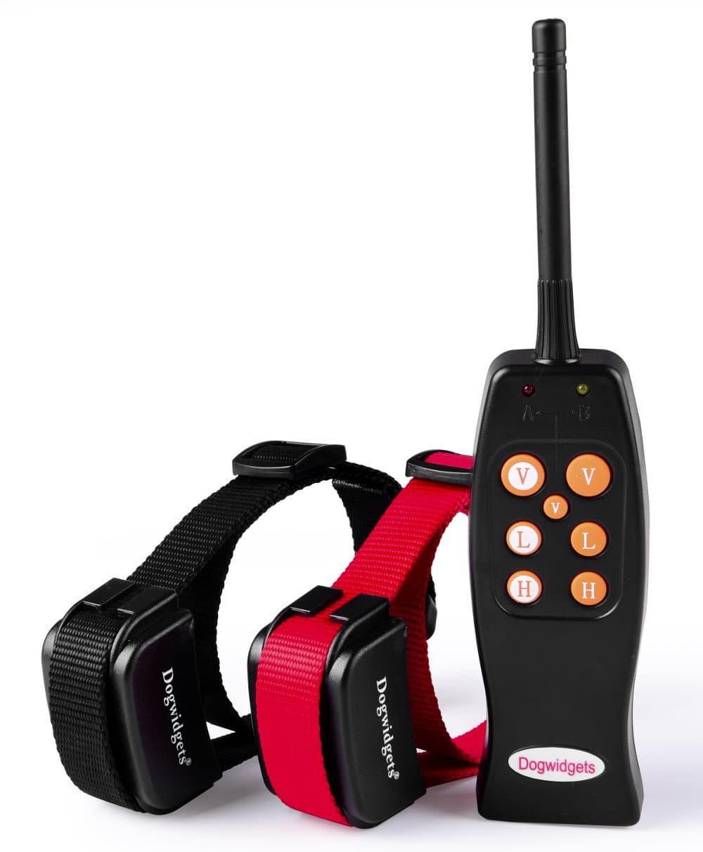 DW-16 Rechargeable Remote 2 Dog Training Shock and Vibration Collar