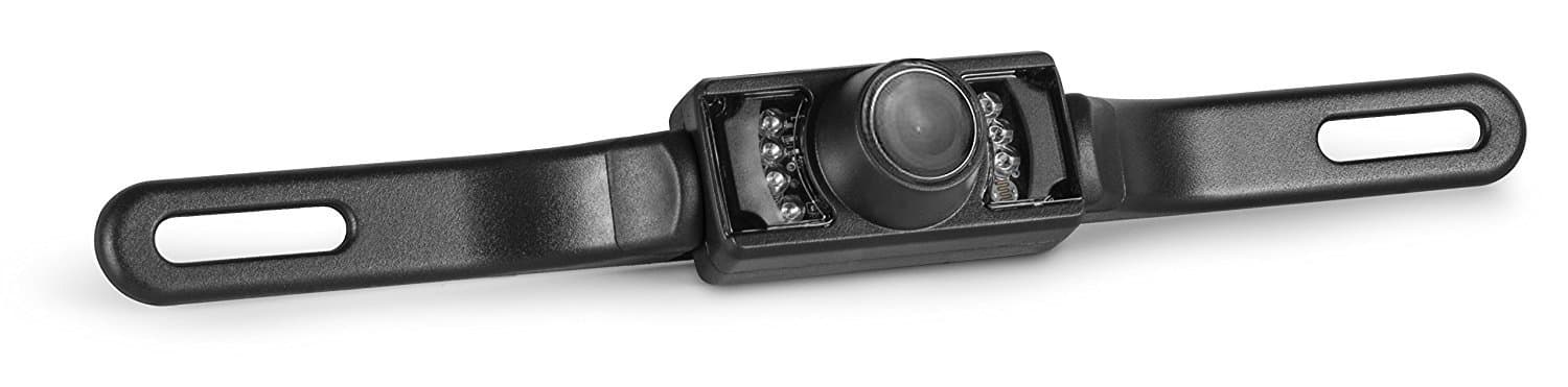 WRC-110 Car Rear View Camera with 7 Infared LEDs for Night Vision, Super Wide 170° FOV, IP67 Waterproof Rating (Black)
