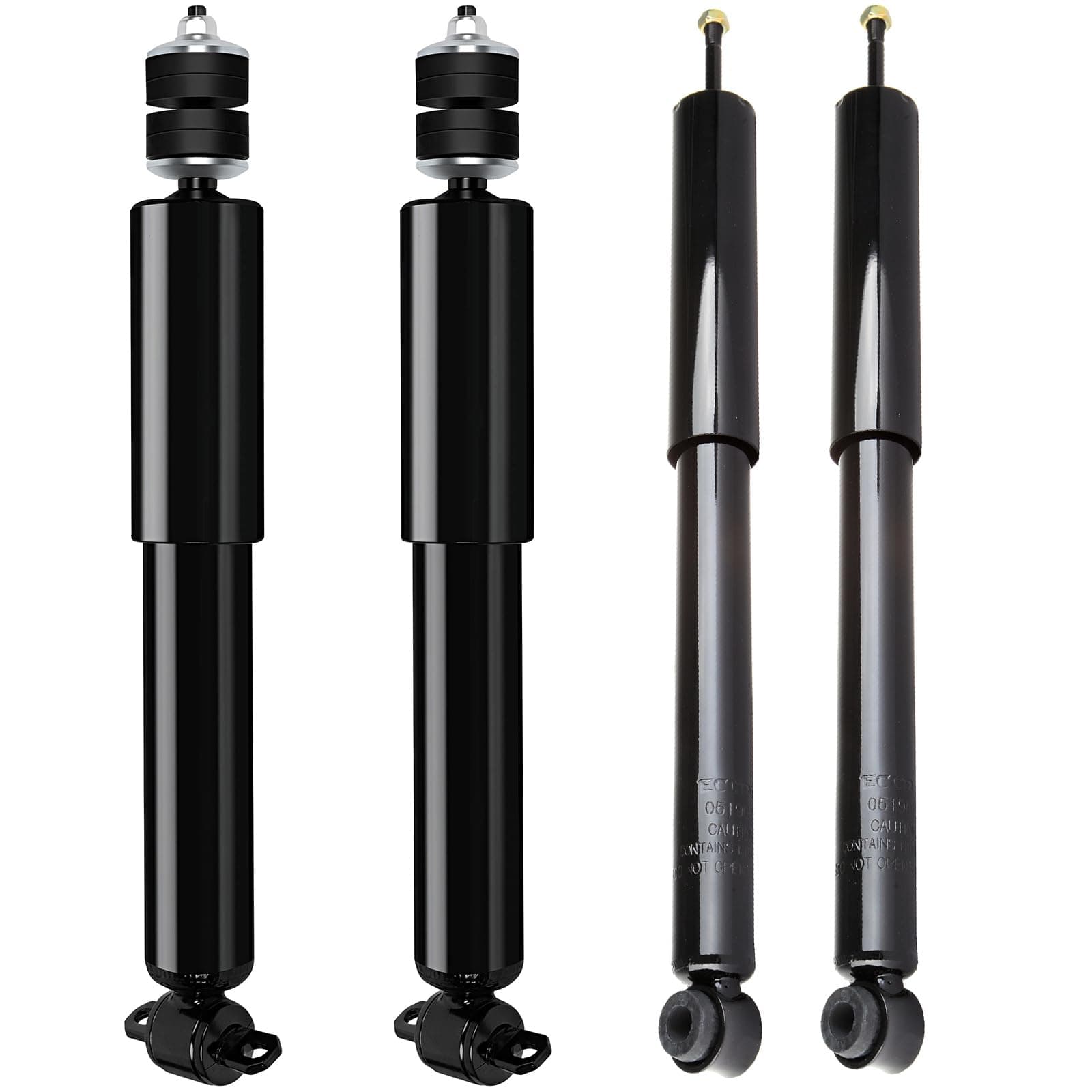 Shocks for Ford,ECCPP Front Rear Shocks Absorbers Fits 1993-2002 for Ford Crown Victoria,1981-2002 for Lincoln Town Car,1983-2002 for Mercury Grand Marquis 344424 5960 343135 5961 Gas Strut(Set of 4)